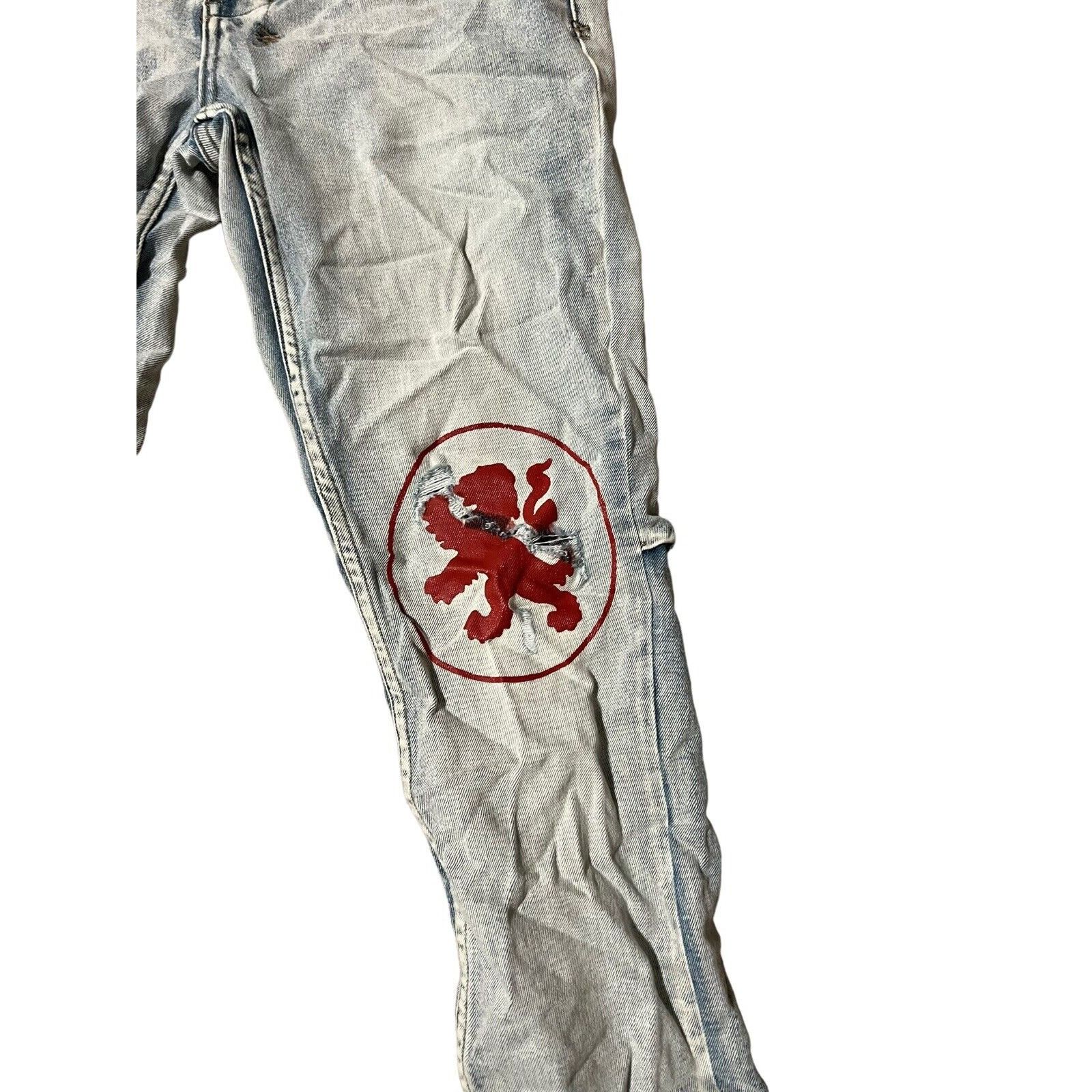 Ksubi Ksubi Chitch Slim Tapered Jeans Blue Denim Size 30x32 Size US 30 / EU 46 - 3 Thumbnail