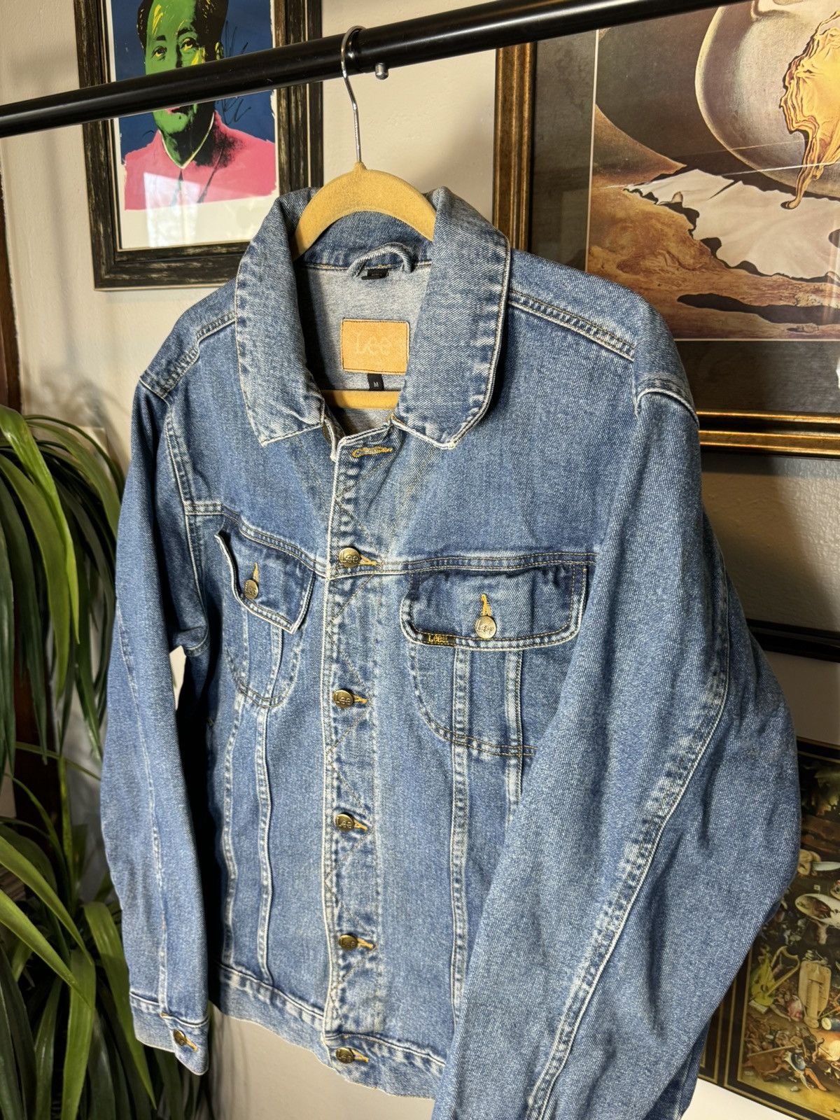 Vintage Vintage Lee Denim Jacket Size US M / EU 48-50 / 2 - 3 Thumbnail