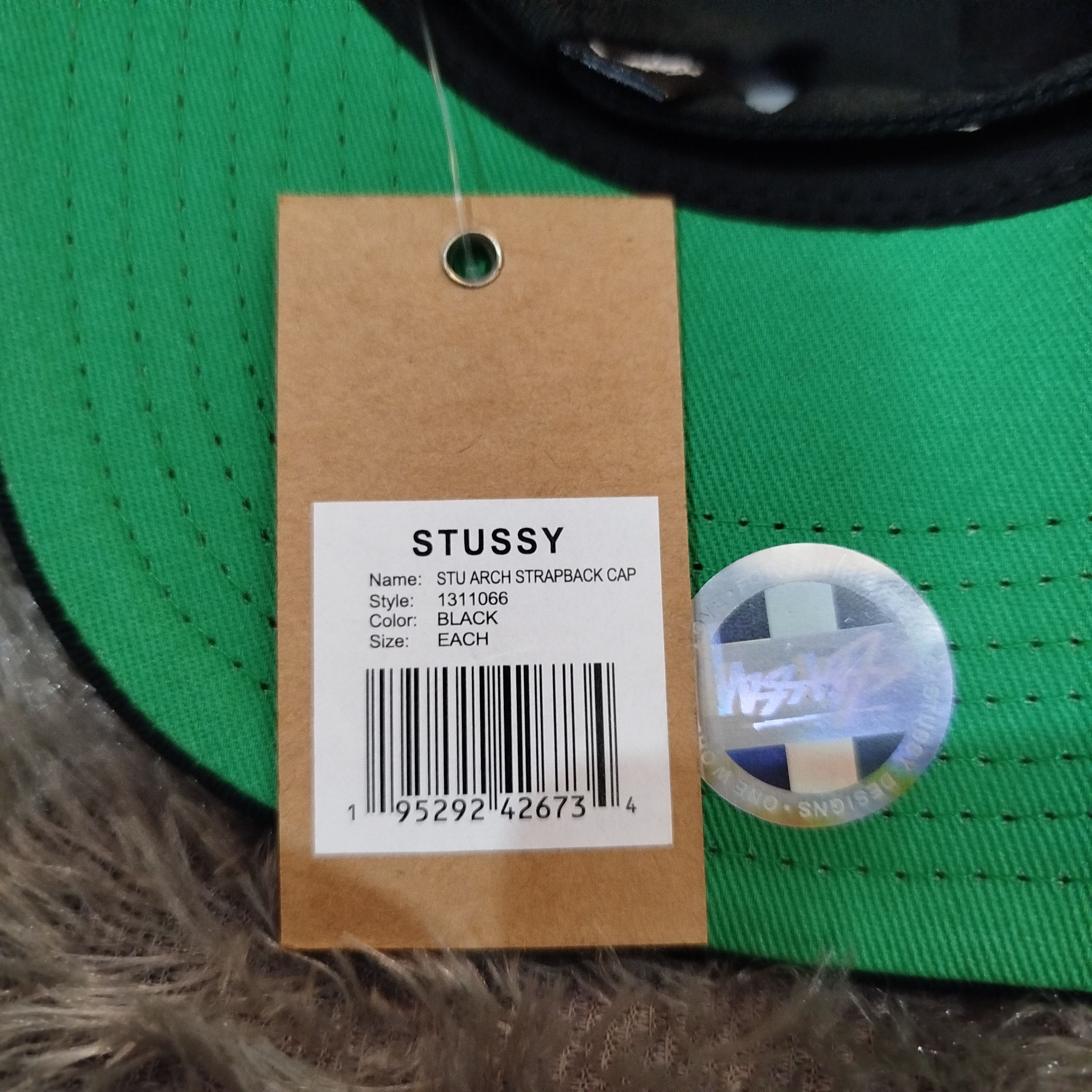 Stussy STUSSY STU ARCH STRAPBACK CAP Size ONE SIZE - 3 Thumbnail