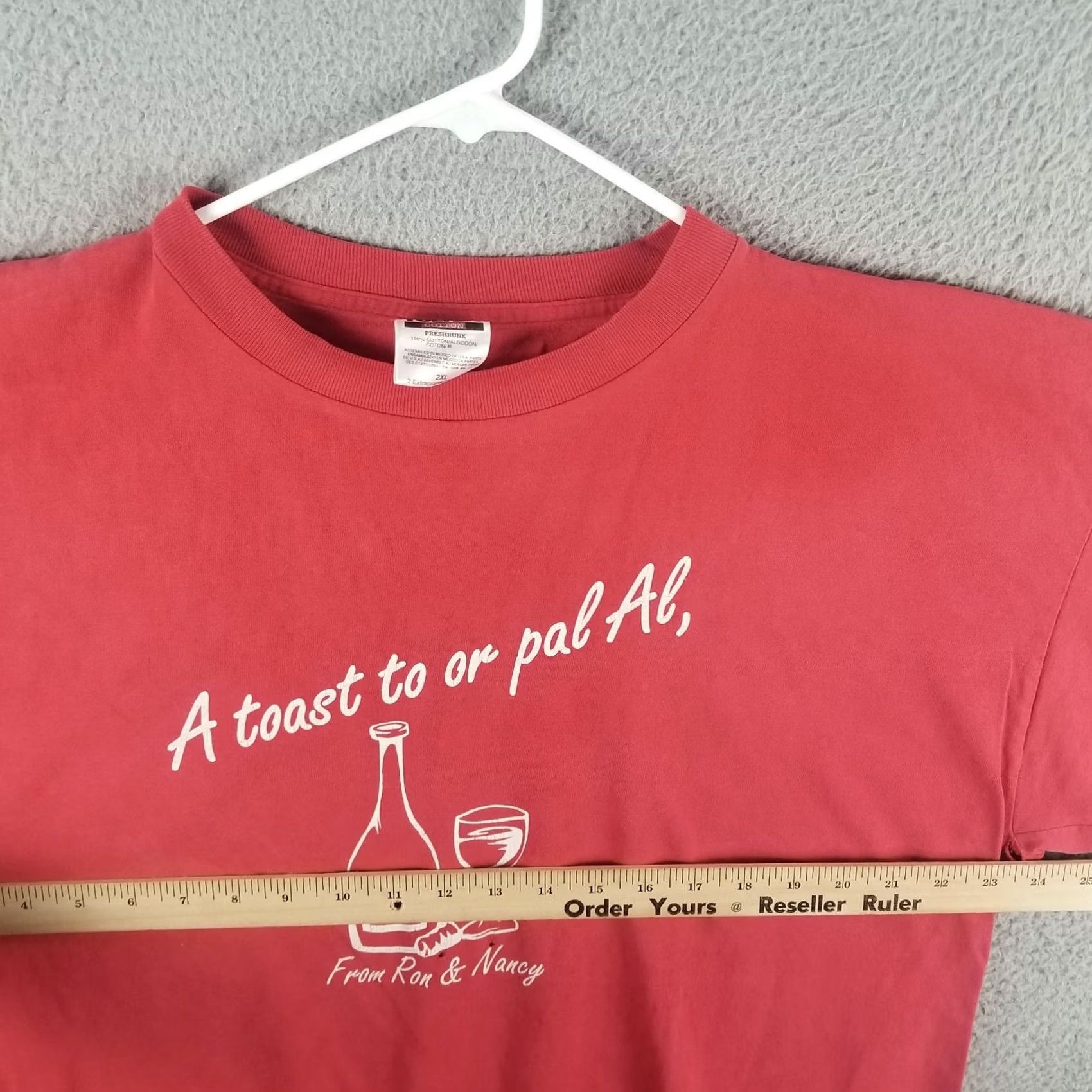 Vintage VINTAGE shirt 2XL California Logo Drinking T-Shirt Men Yellow Size US XXL / EU 58 / 5 - 5 Thumbnail