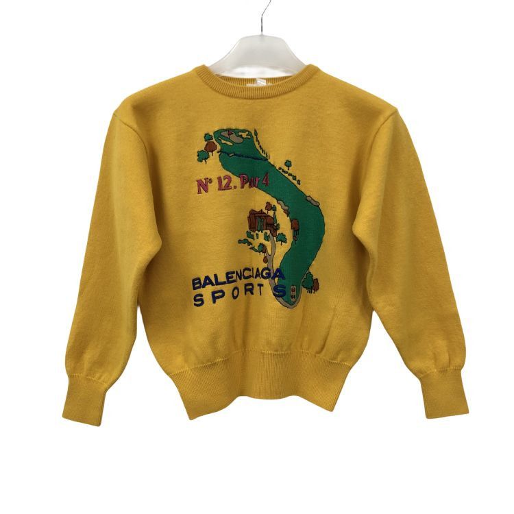 Balenciaga Balenciaga Sports Logo Graphic Sweater Size L Size US L / EU 52-54 / 3 - 1 Thumbnail