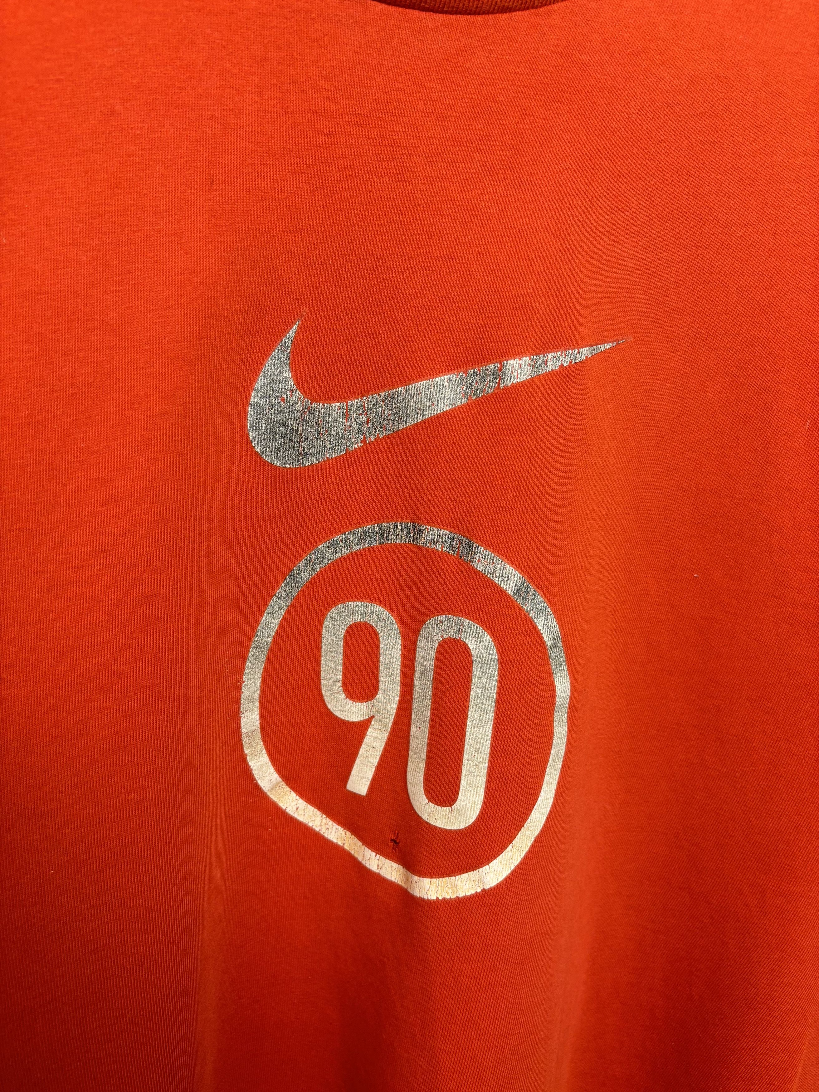 Nike × Vintage Vintage Nike Total 90 Logo Tee Size US L / EU 52-54 / 3 - 4 Thumbnail