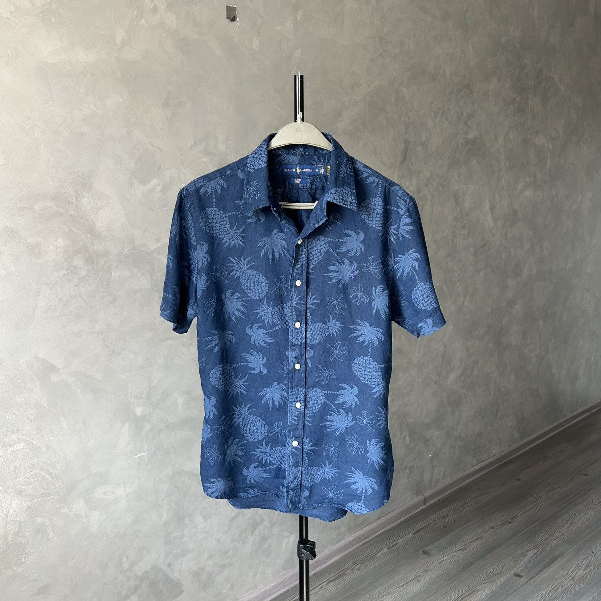 Polo Ralph Lauren Polo Ralph Lauren Linen Hawaiian Shirt Size US M / EU 48-50 / 2 - 6 Thumbnail