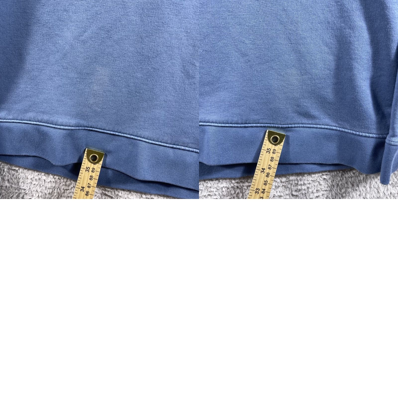 Vintage Brooklinen Sweatshirt Crewneck Women’s Small Blue USA Stretch Heavyweight Loungewear Pullover Size S / US 4 / IT 40 - 8 Thumbnail