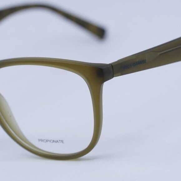 Hugo Boss New Hugo Boss BO 0218 EZE Eyeglasses - Olive Lowest price! Size ONE SIZE - 7 Thumbnail