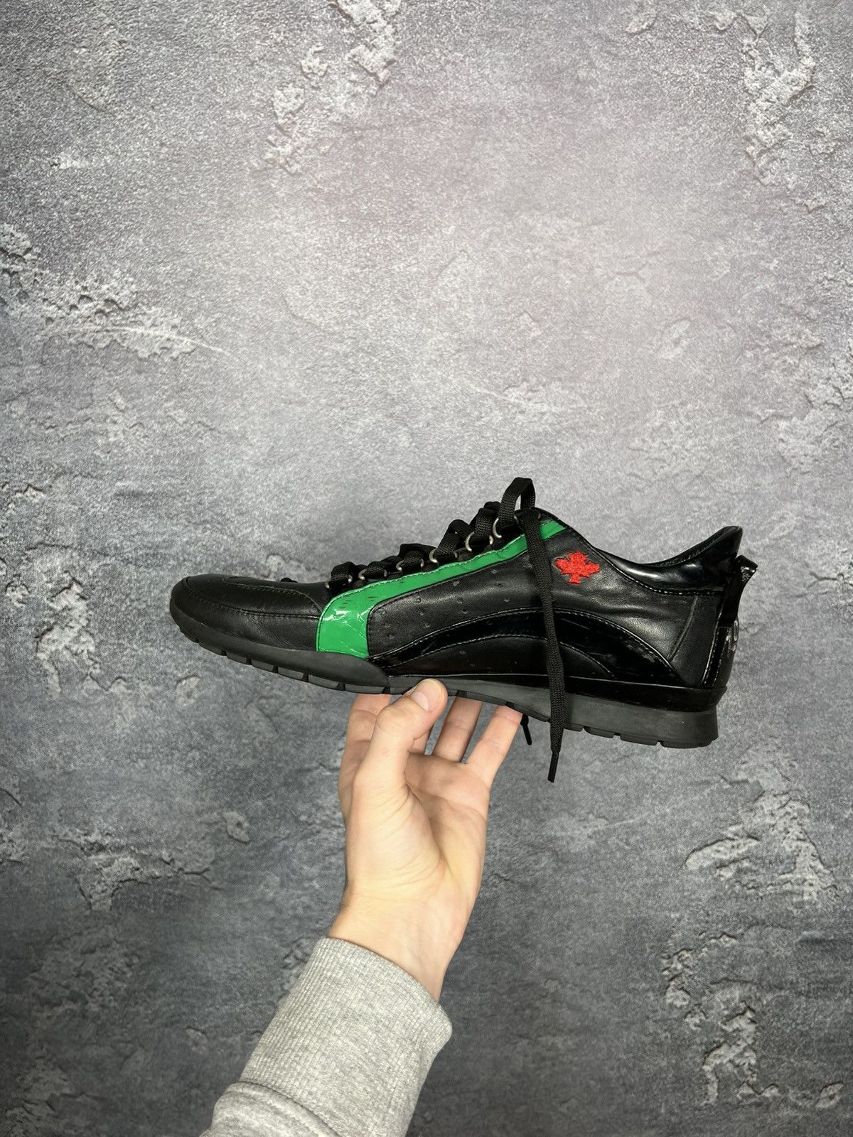 Dsquared2 Hype Dsquared2 Kick It Leather Y2k Low Top Sneakers Size US 11 / EU 44 - 16 Thumbnail