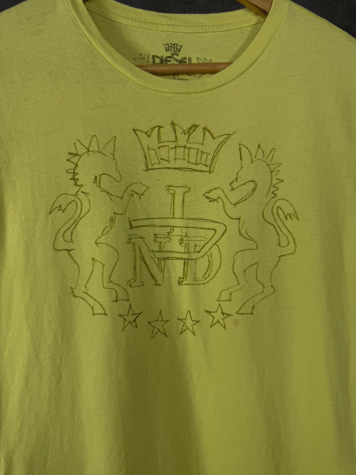 Diesel Diesel vintage center logo tee Size US S / EU 44-46 / 1 - 3 Thumbnail
