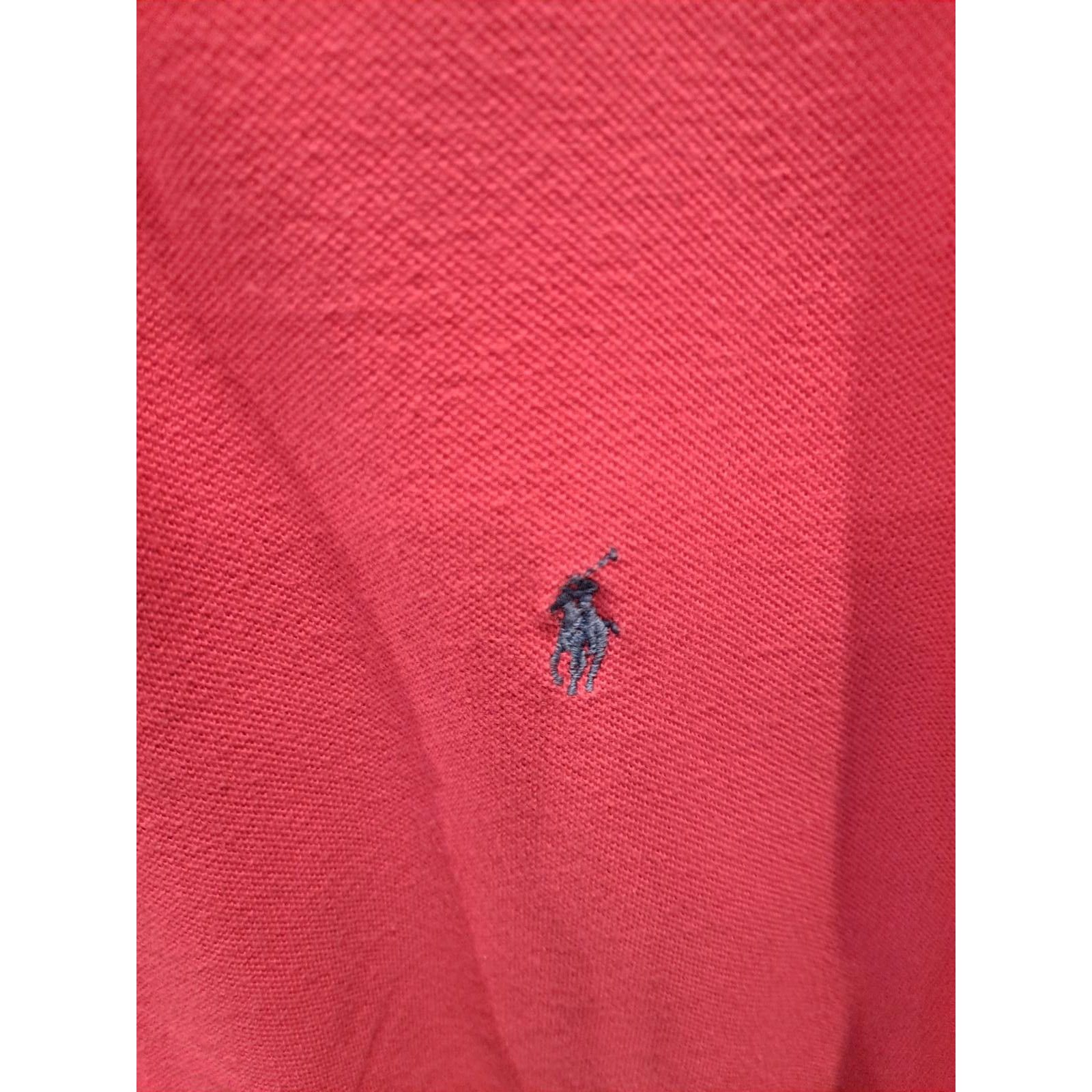 Polo Ralph Lauren Polo Ralph Lauren Pink with Blue Embroidered Logo Size XL Size US XL / EU 56 / 4 - 2 Thumbnail
