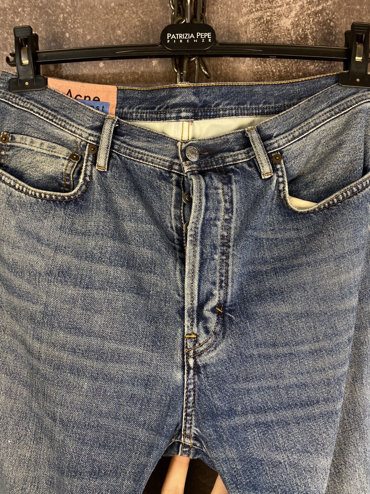 Acne Studios × Designer Acne Studios Bla Konst Land Mid blue Size US 34 / EU 50 - 7 Thumbnail