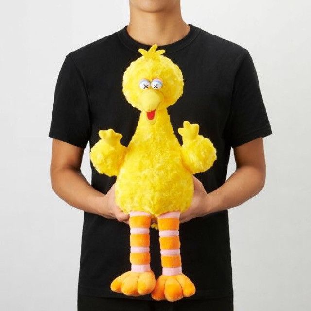 Kaws × Uniqlo KAWS x Uniqlo x Sesame Street "BIG BIRD" Toy Doll Size ONE SIZE - 13 Thumbnail