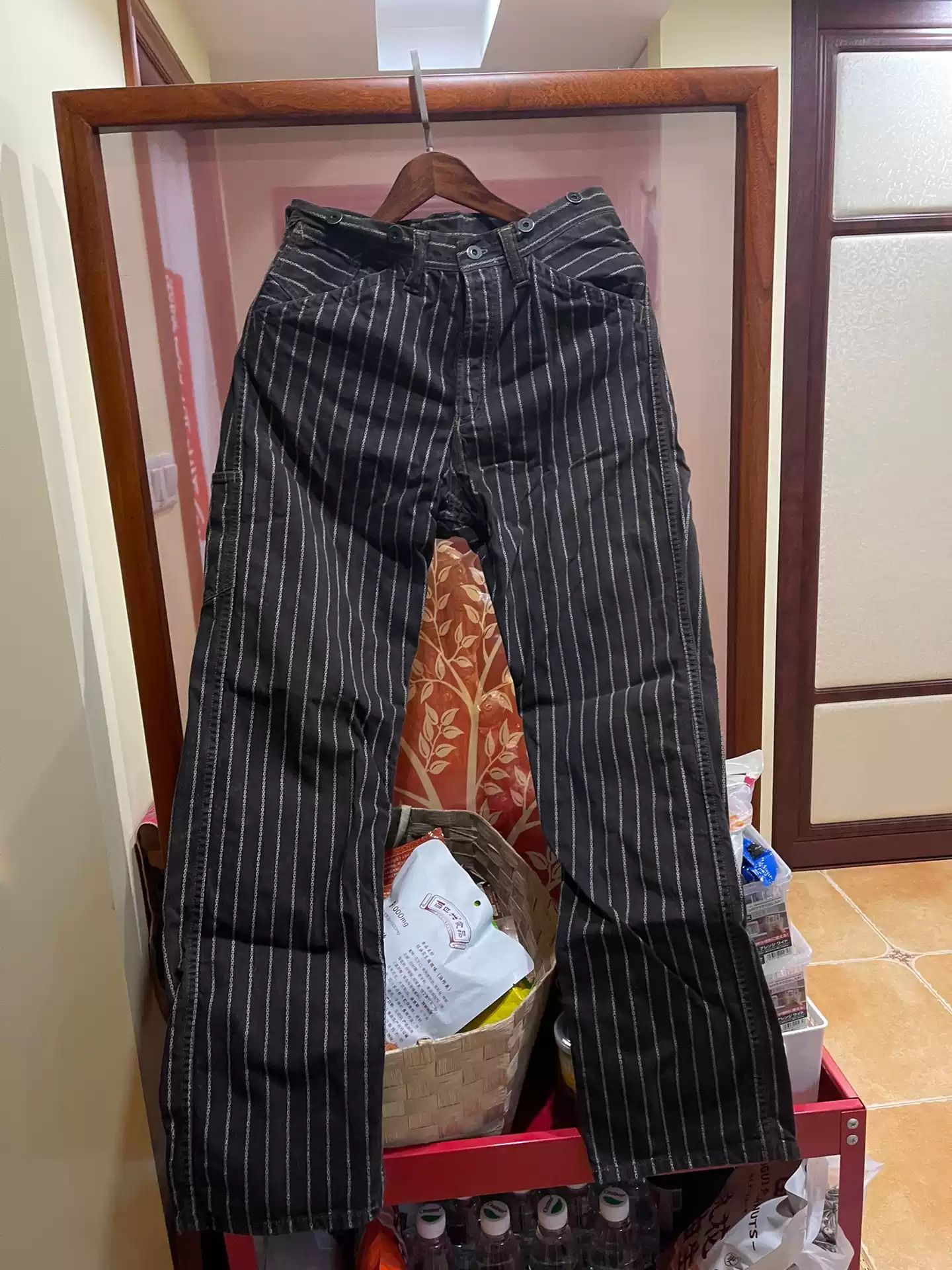 image of Freewheelers Chain Pants in Blue, Men's (Size 32)