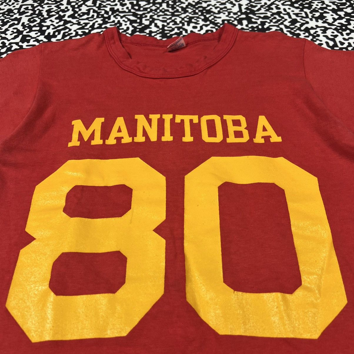 Champion Vintage 80s Champion Manitoba Canada Retro College Jersey Size US M / EU 48-50 / 2 - 10 Thumbnail