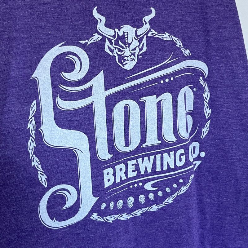 Other Stone Brewing Co. Women's Purple Graphic Tank Top Small Size S / US 4 / IT 40 - 2 Thumbnail