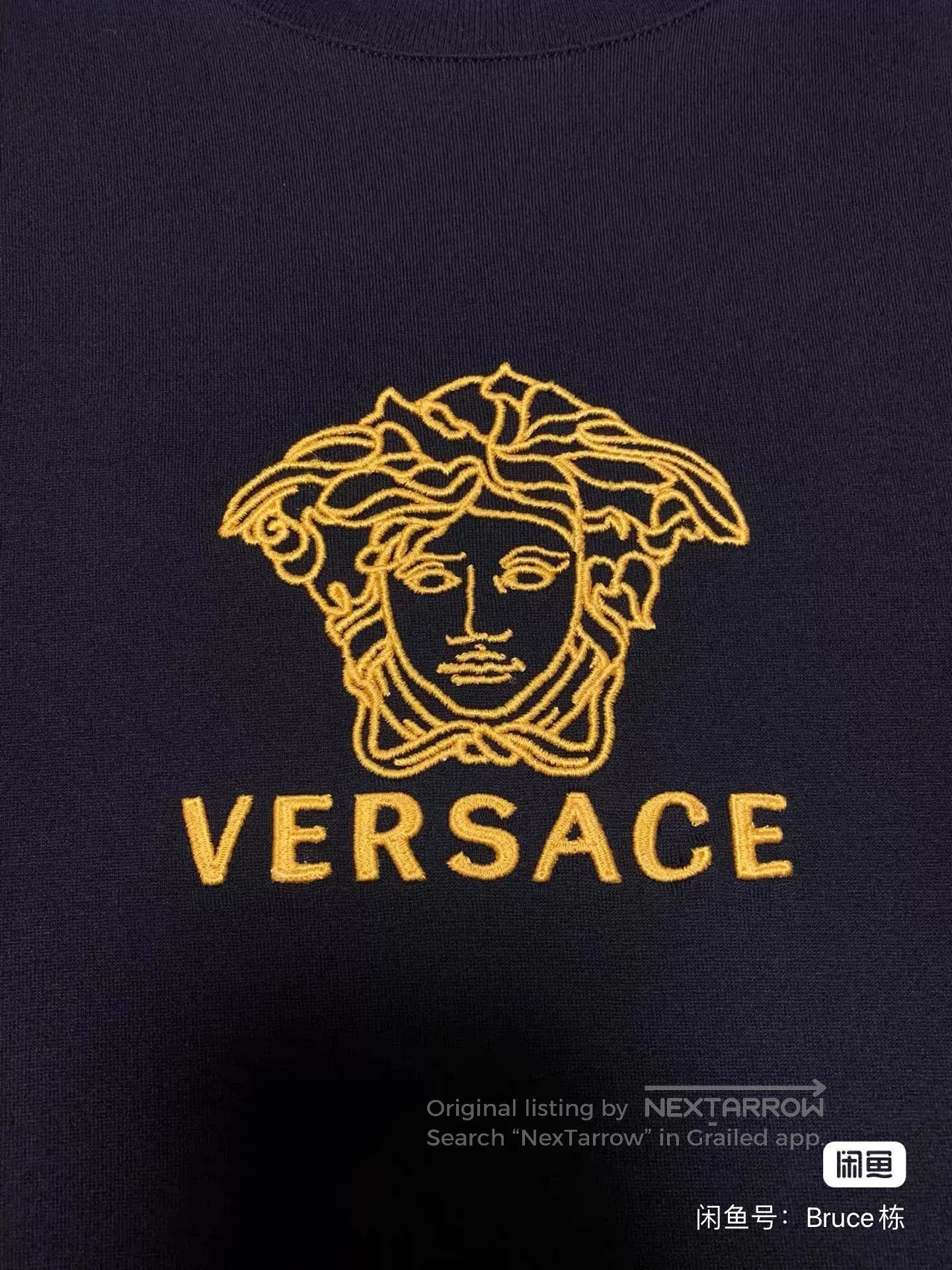 Japanese Brand Versace Men's Medusa Logo T-Shirt. Size US XL / EU 56 / 4 - 4 Thumbnail