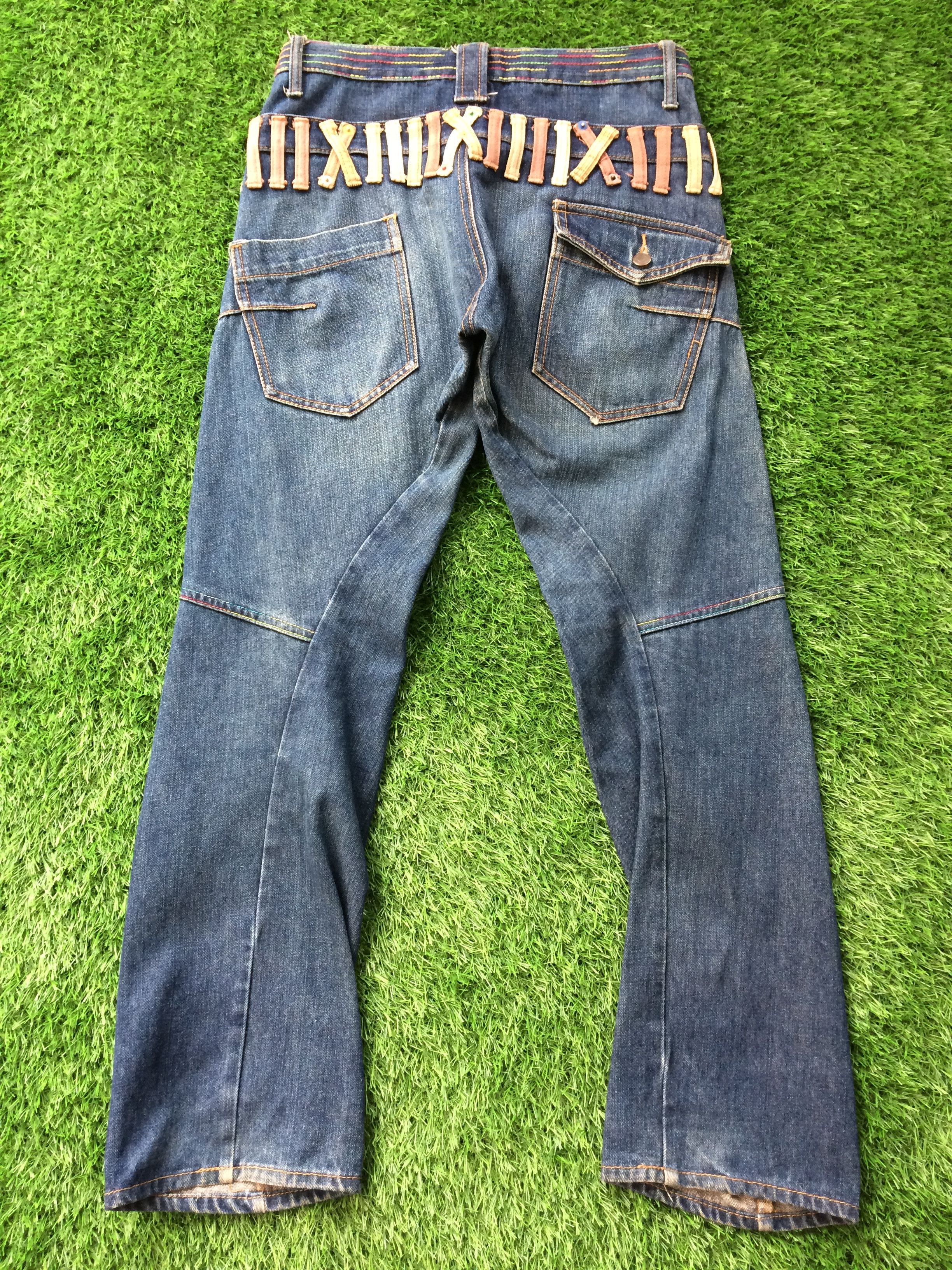 Japanese Brand Japanese Multi Pocket Denim Jeans D-702 Size US 30 / EU 46 - 2 Thumbnail