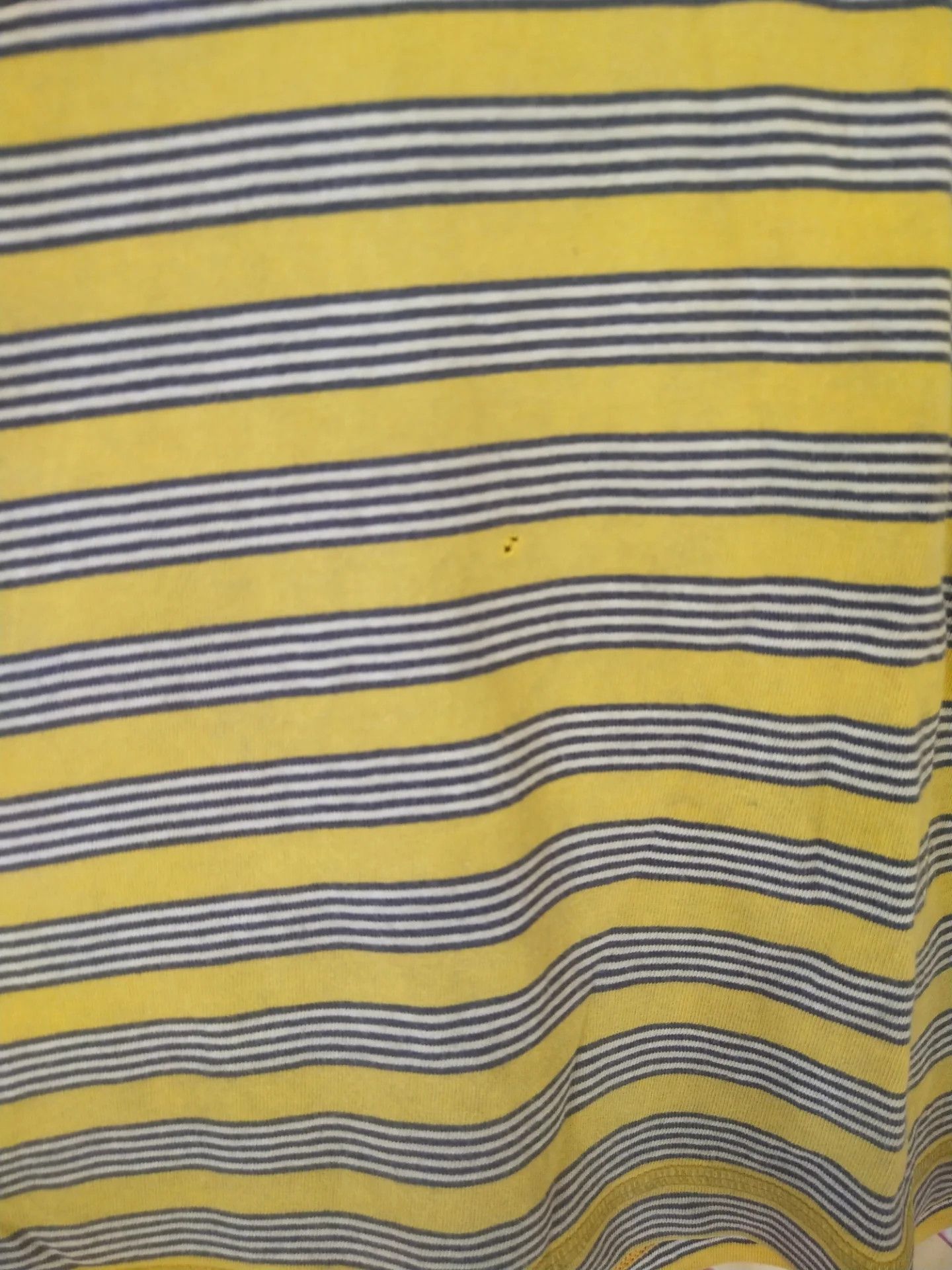 Tommy Hilfiger Vintage Tommy Hilfiger Yellow Striped Longsleeve Size US M / EU 48-50 / 2 - 3 Thumbnail