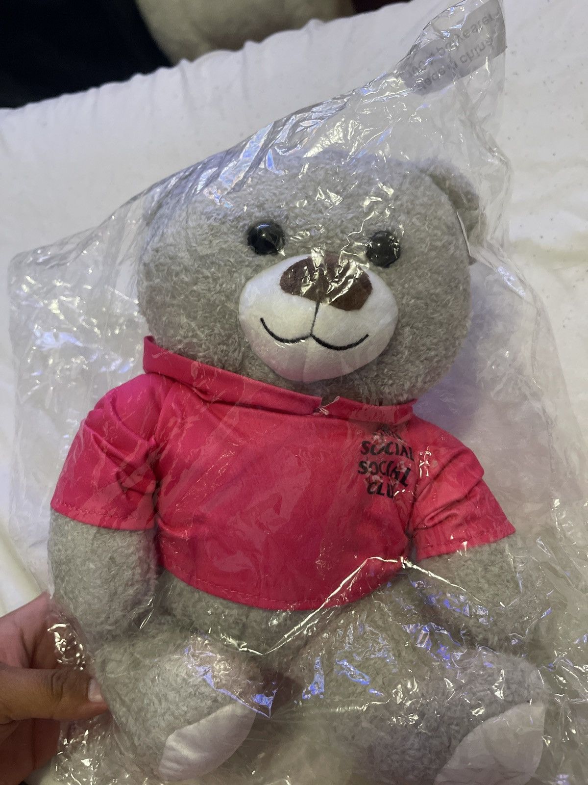 Anti Social Social Club Anti Social Social Club Plush Teddy Bear Size ONE SIZE - 3 Thumbnail