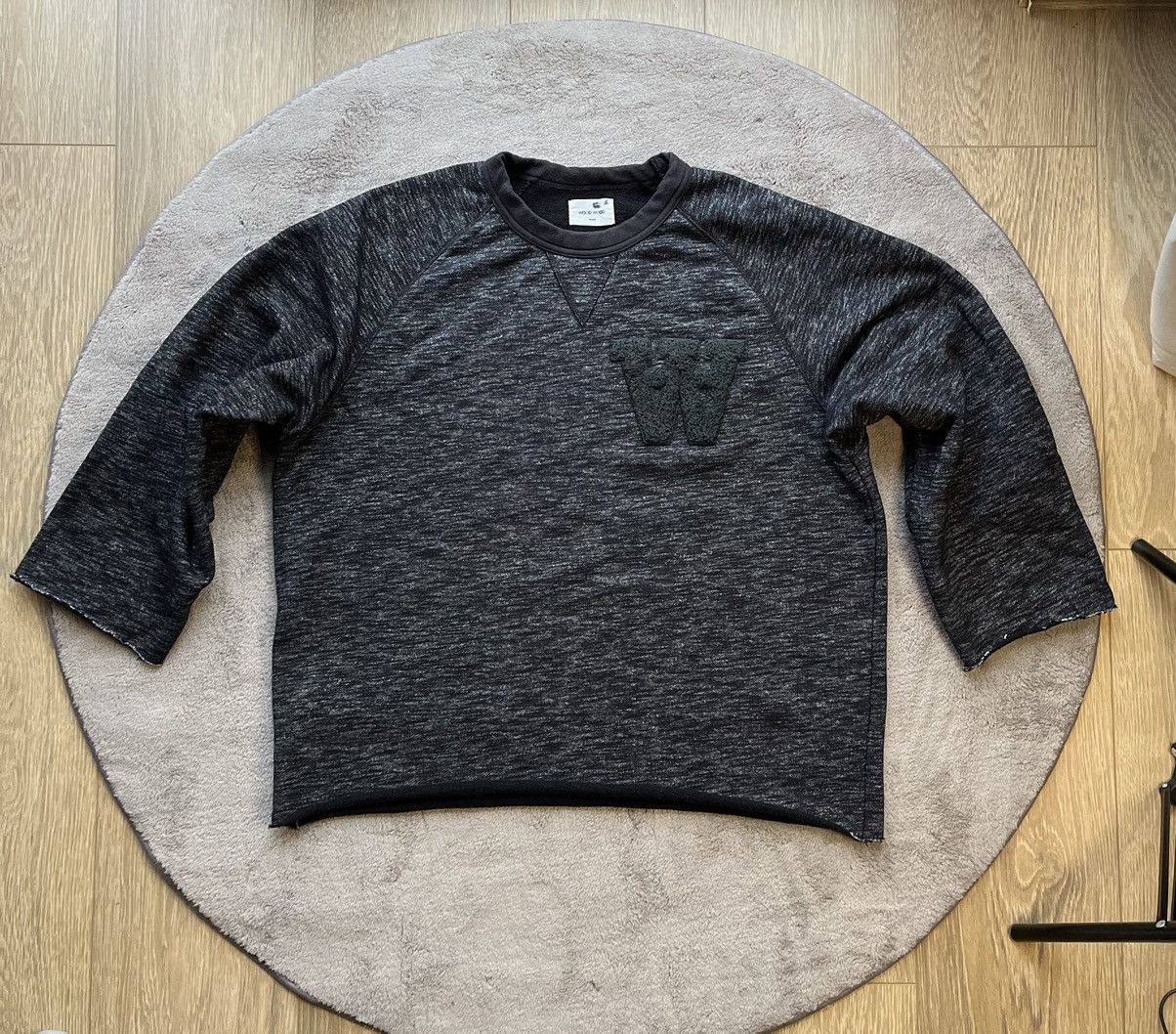 Vintage × Wood Wood Vintage 00s WOOD WOOD AA logo sweatshirt Crewneck Size US M / EU 48-50 / 2 - 1 Thumbnail