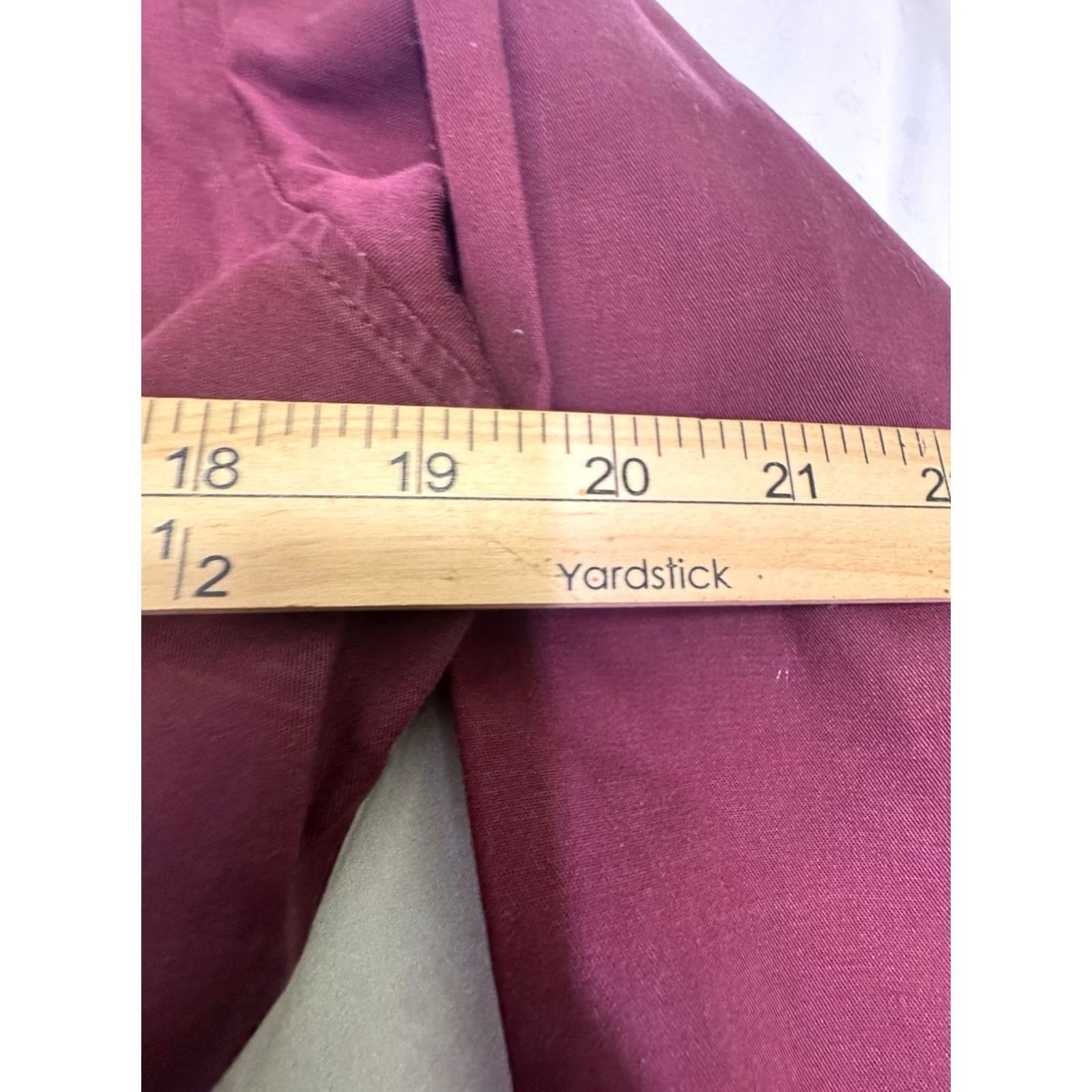 Bugle Boy VINTAGE Bugle Boy Burgundy Long Sleeve Button Down Shirt XL 90's For Her Size XL / US 12-14 / IT 48-50 - 7 Thumbnail
