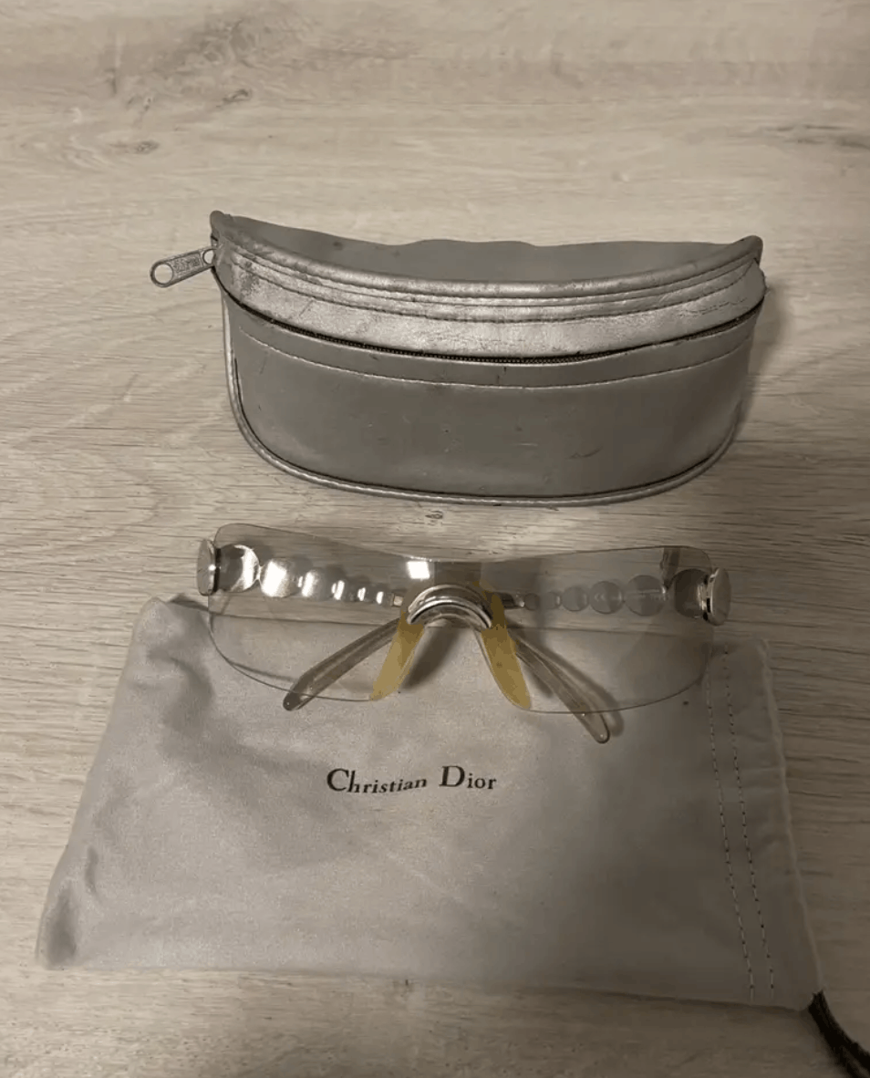 Dior Dior Sunglasses Ruthenium Millenium Ski Pop Rimless Vintage Size ONE SIZE - 2 Thumbnail