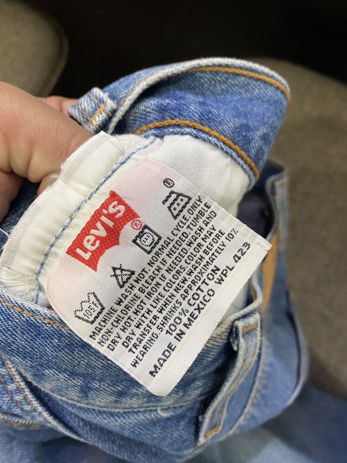Levi's × Levi's Vintage Clothing × Vintage W29x28 Vintage levi's 501xx made in MEXICO Size US 29 - 8 Thumbnail