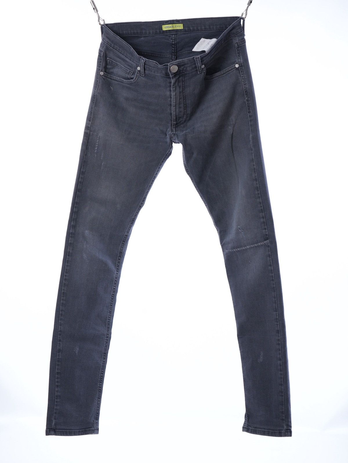 Versace Jeans Couture Versace Jeans Couture Gray Washed Jeans Size US 30 / EU 46 - 9 Thumbnail