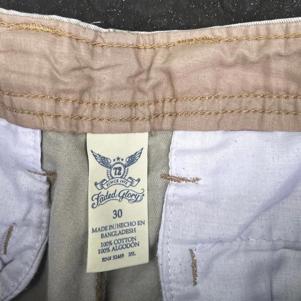 Faded glory cargo shorts size 46 clearance