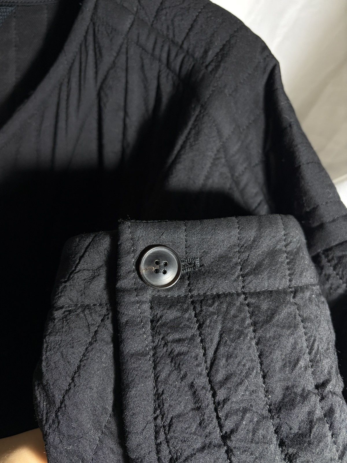Jan Jan Van Essche JAN-JAN VAN ESSCHE JACKET #62 COLLARLESS PADDED JACKET Size US M / EU 48-50 / 2 - 9 Thumbnail
