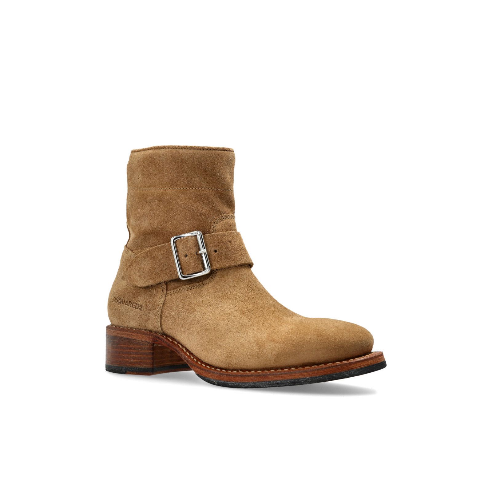 Dsquared2 DSQUARED2 Brown Suede Harley Boots New And Authentic (Men's Size US 8 / EU 41 - 2 Thumbnail