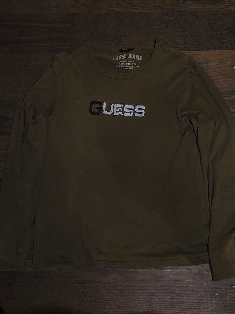 Guess × Vintage Vintage Guess Long Sleave Size US M / EU 48-50 / 2 - 1 Thumbnail