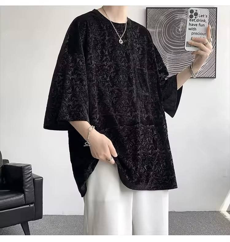 Japanese Brand × Vintage jacquard T-shirt Size US XL / EU 56 / 4 - 2 Thumbnail
