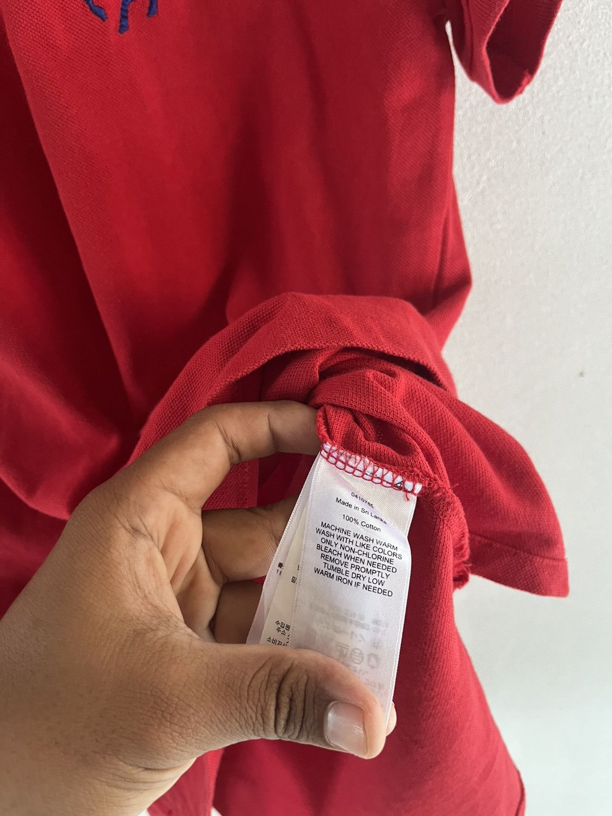 Polo Ralph Lauren Polo Ralph lauren red big pony Size US M / EU 48-50 / 2 - 4 Thumbnail