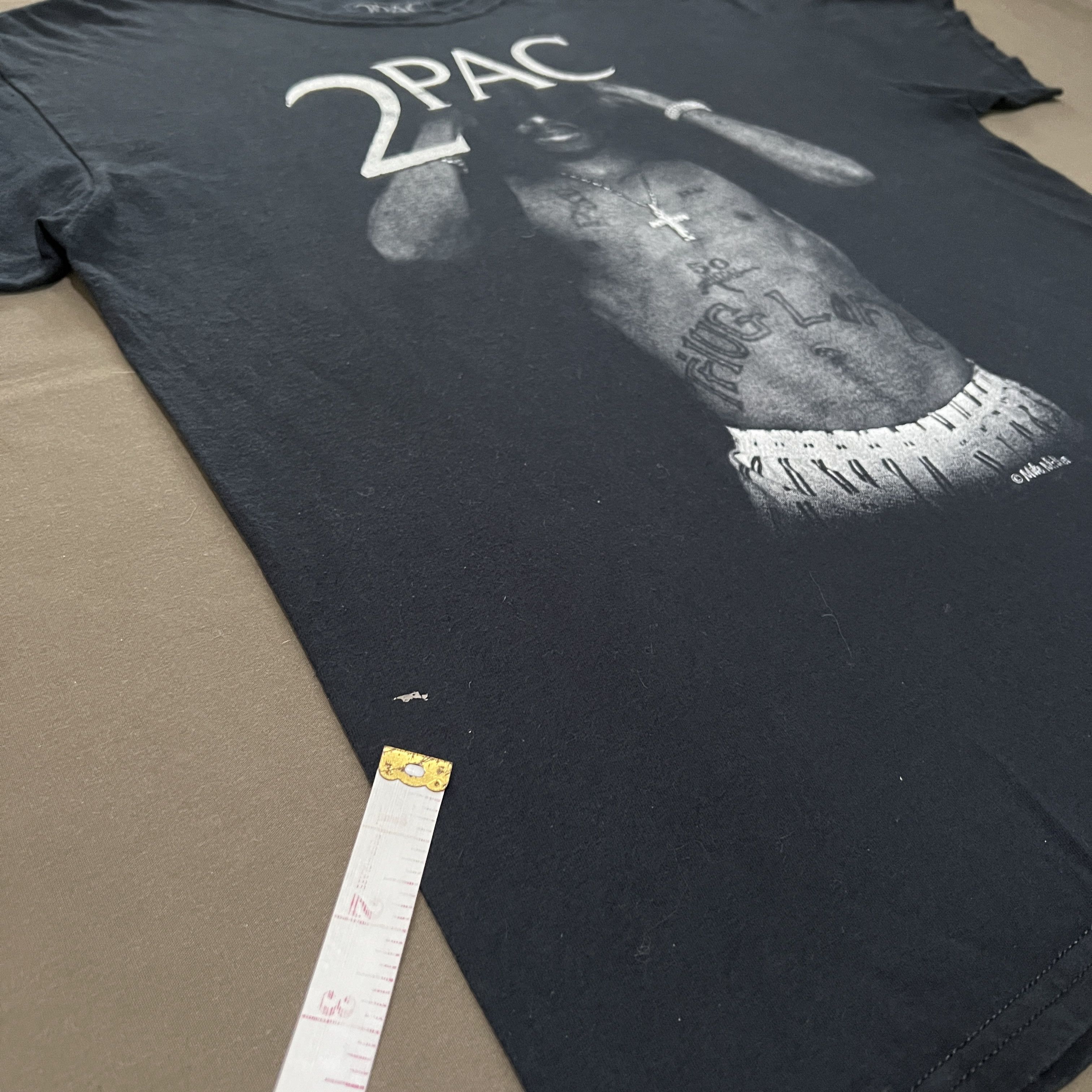 Band Tees × Rap Tees 2017 2pac Tupac Shakur Promo Rap Tee Size US L / EU 52-54 / 3 - 4 Thumbnail