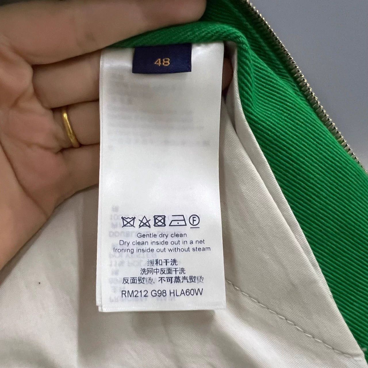 Louis Vuitton lv Green Monogram Work Jacket 48 Size US M / EU 48-50 / 2 - 3 Thumbnail