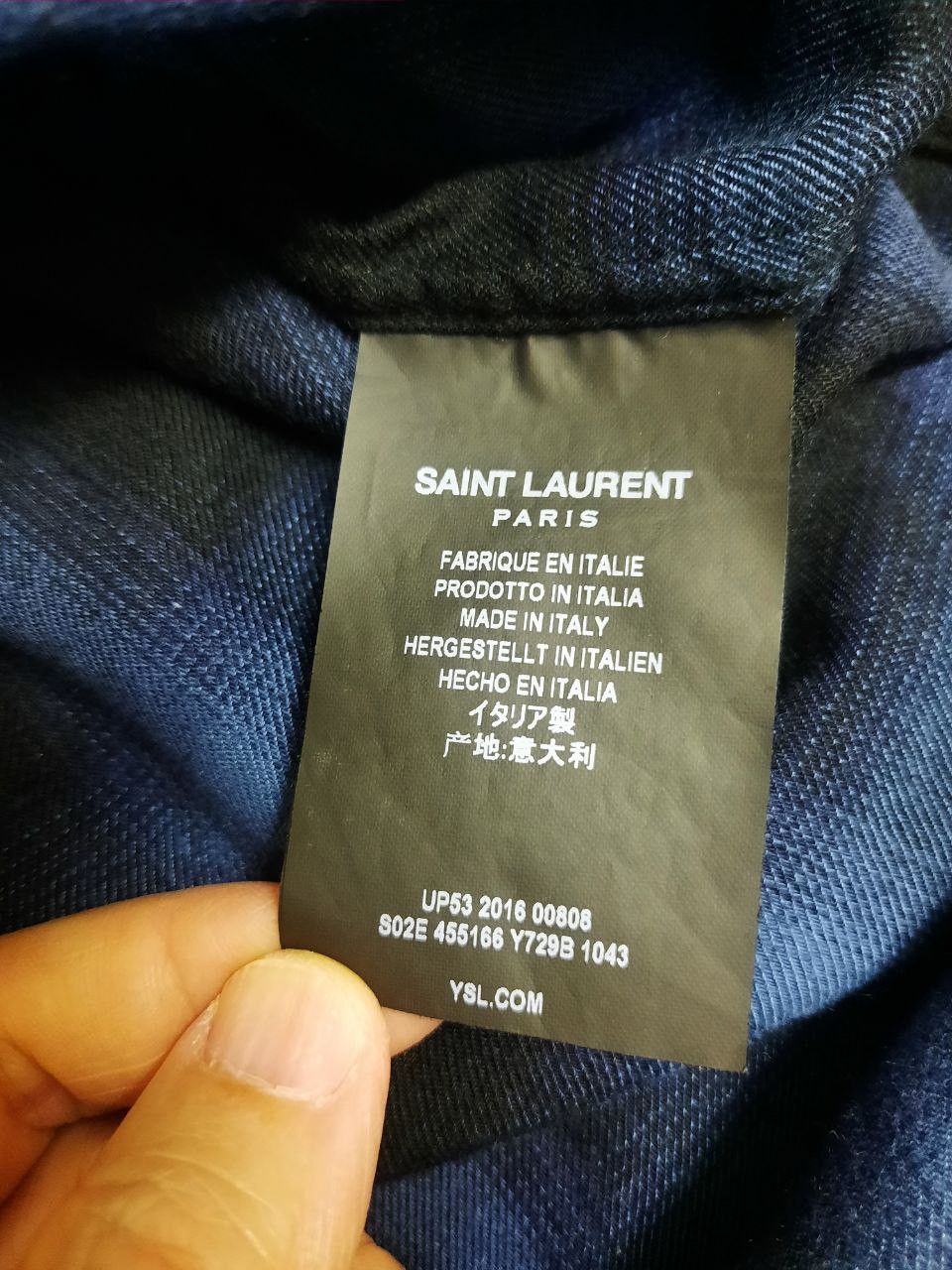 Hedi Slimane × Saint Laurent Paris FW16 AW16 Shadow Plaid Checkered Western Flannel SHirt Size US M / EU 48-50 / 2 - 4 Thumbnail
