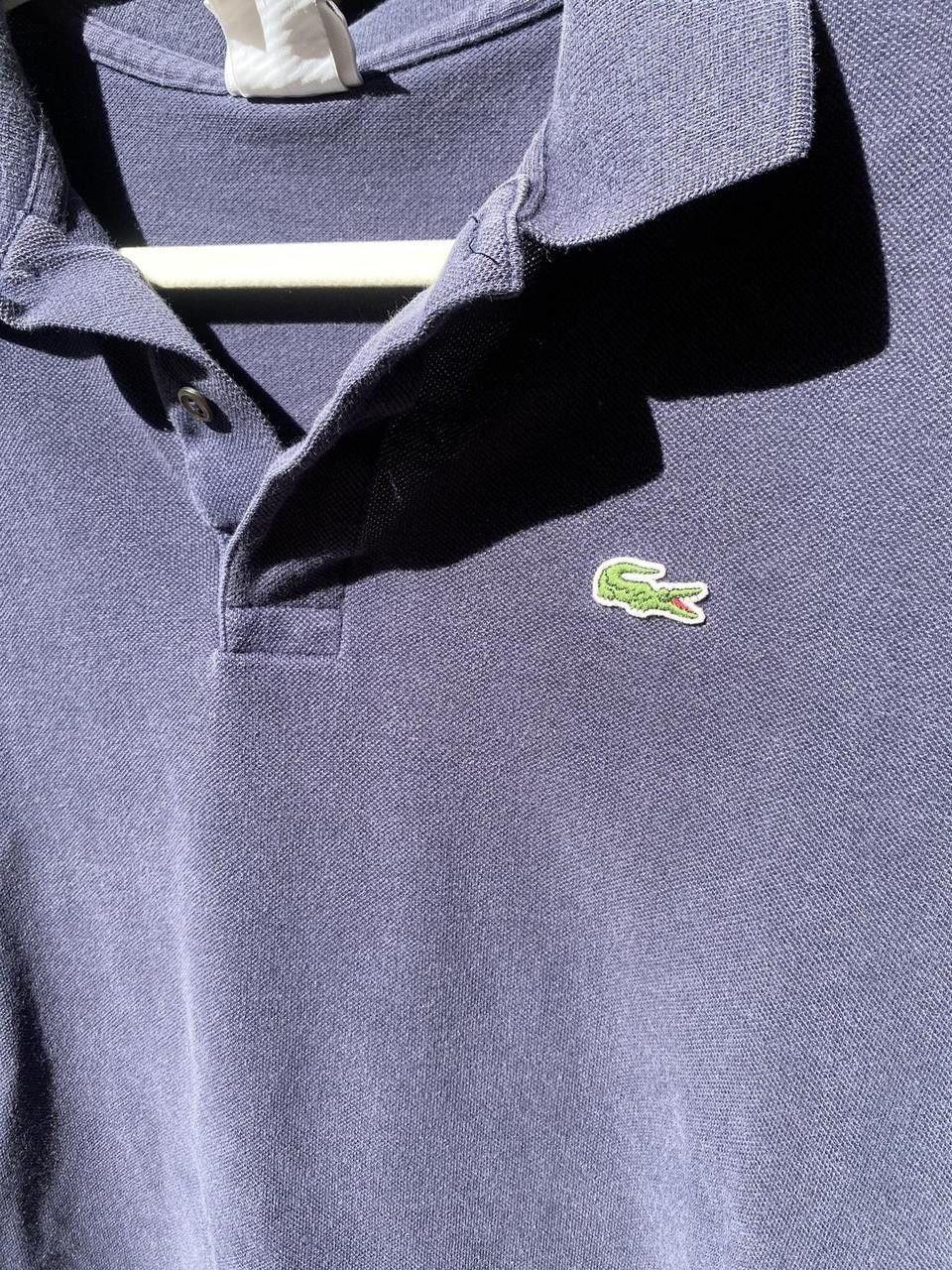 Lacoste Navy Lacoste Alligator Embroidered Quarter Button Up Large Size US L / EU 52-54 / 3 - 3 Thumbnail