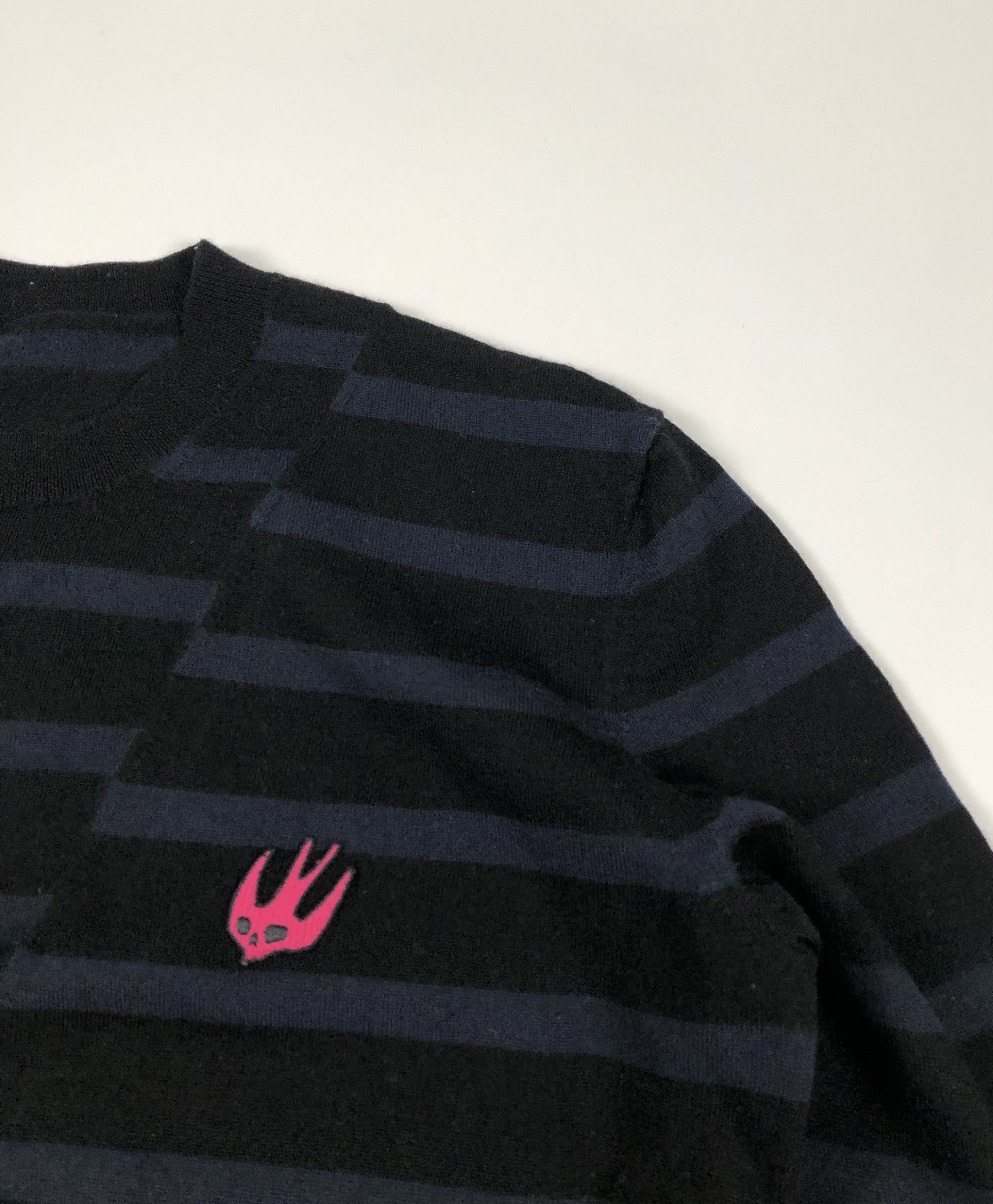 Alexander McQueen Alexander McQueen Striped Swalow Sweater Size L / US 10 / IT 46 - 3 Thumbnail