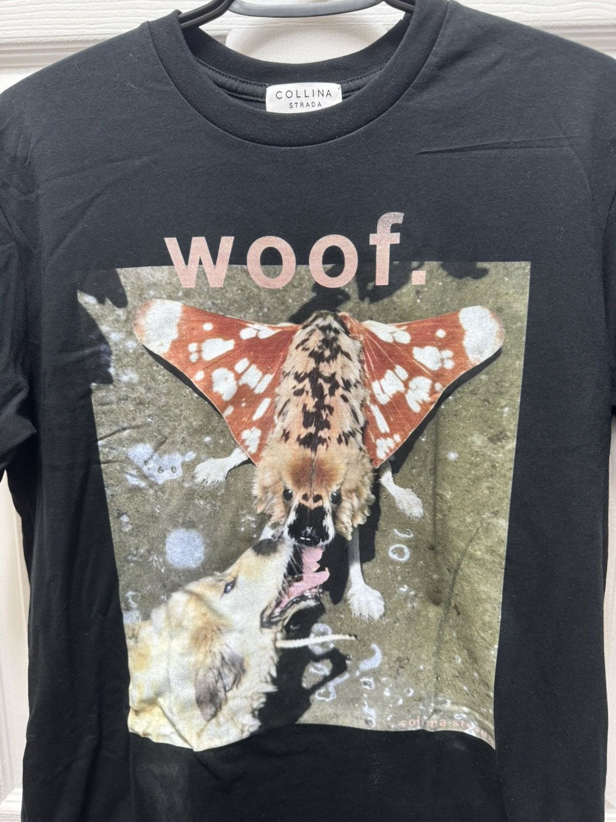 Collina Strada Collina Strada New York Dog Woof Moth Shirt Print Oversized Size L / US 10 / IT 46 - 2 Thumbnail