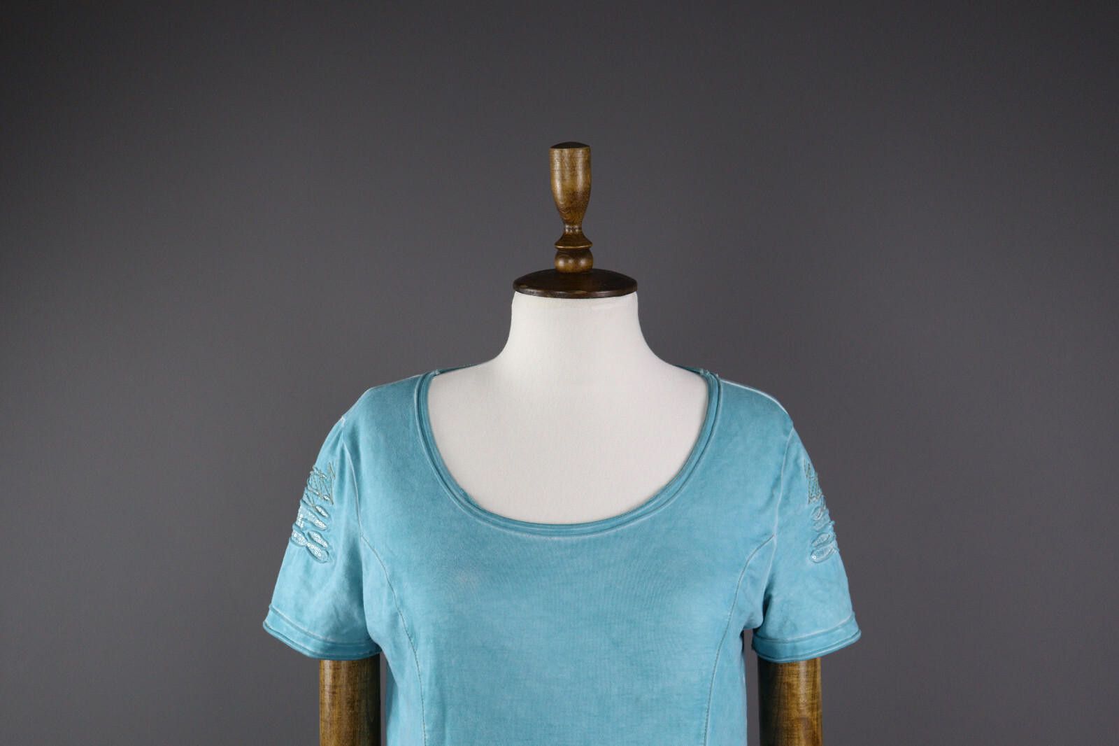Bottega Veneta Bottega by Elisa Cavaletti Lagenlook Summer Top T-Shirt L Size L / US 10 / IT 46 - 2 Thumbnail