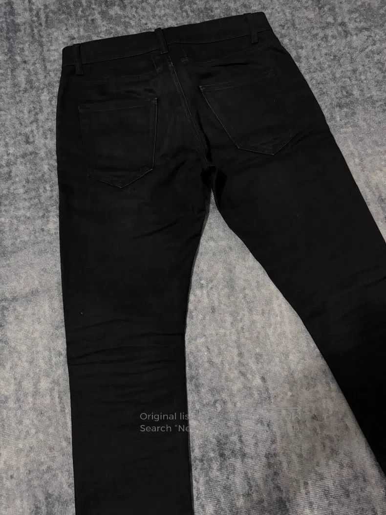 Saint Laurent Paris Saint Laurent Paris Black basic five-zip denim jeans Size US 29 - 4 Thumbnail