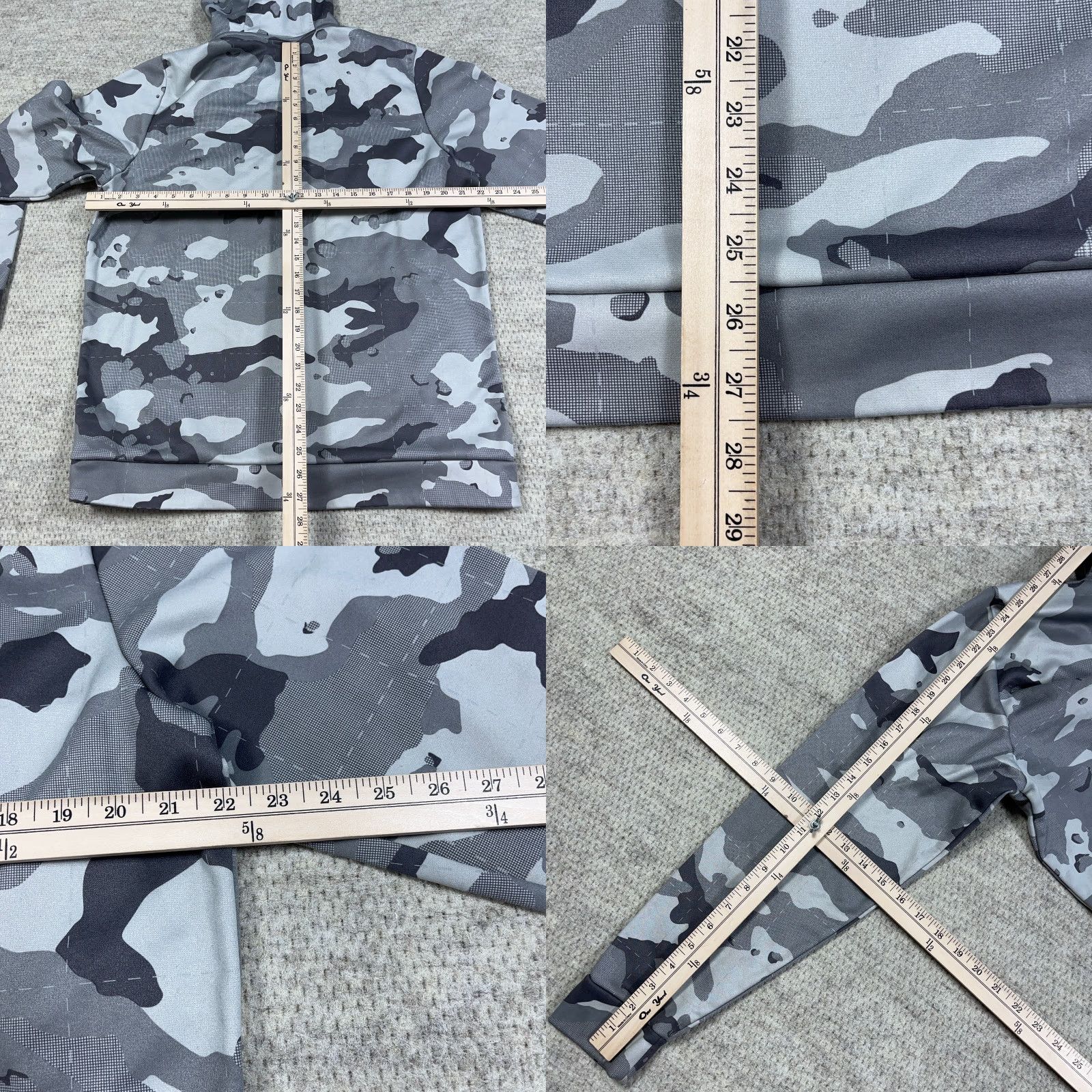 Nike Nike Hoodie Men L Gray Camouflage Therma Fit Pullover Sweatshirt Performance Adult Size US L / EU 52-54 / 3 - 8 Thumbnail