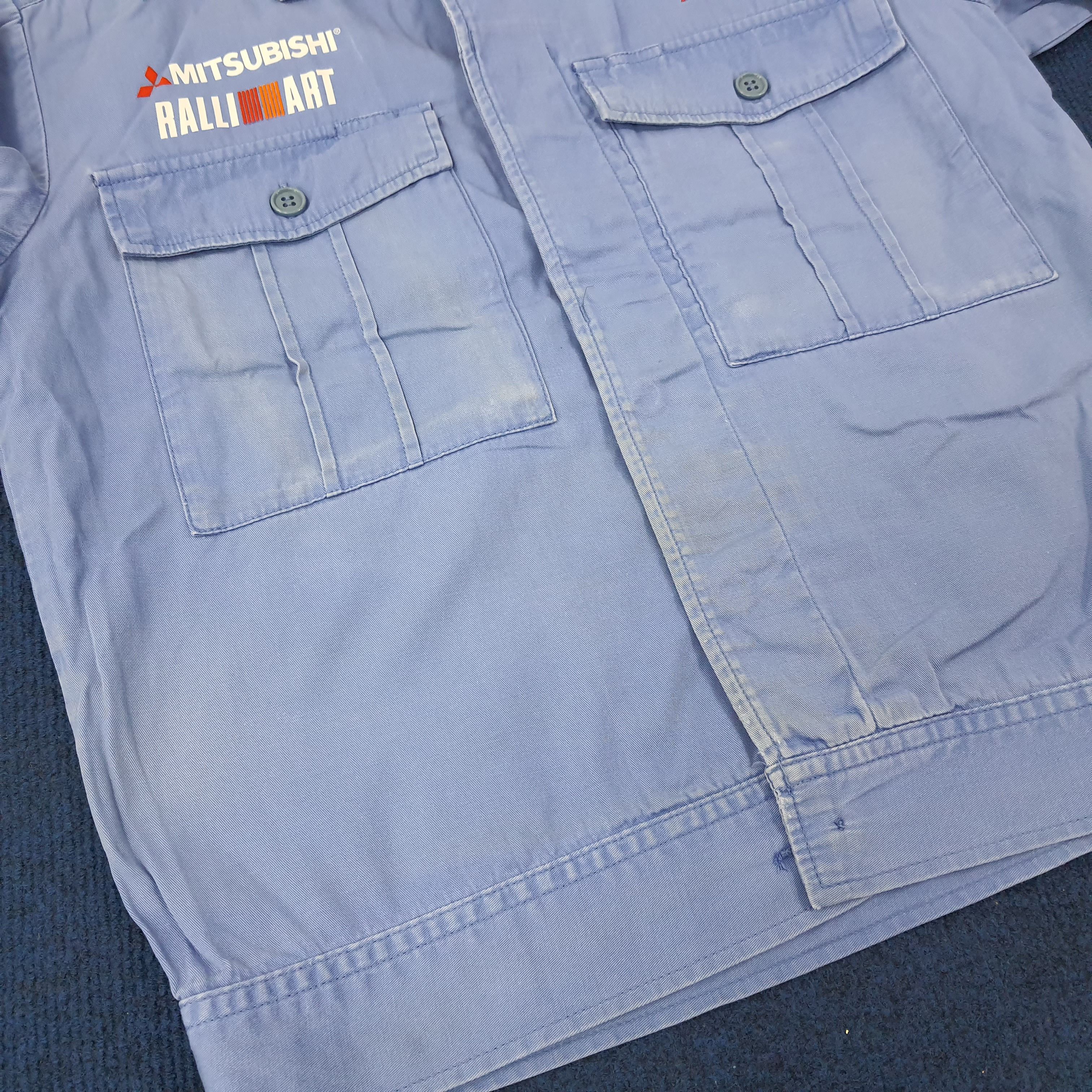Japanese Brand × Vintage Vintage Mitsubishi RalliArt Japan Motorsports Jacket C222N18 Size US S / EU 44-46 / 1 - 10 Thumbnail