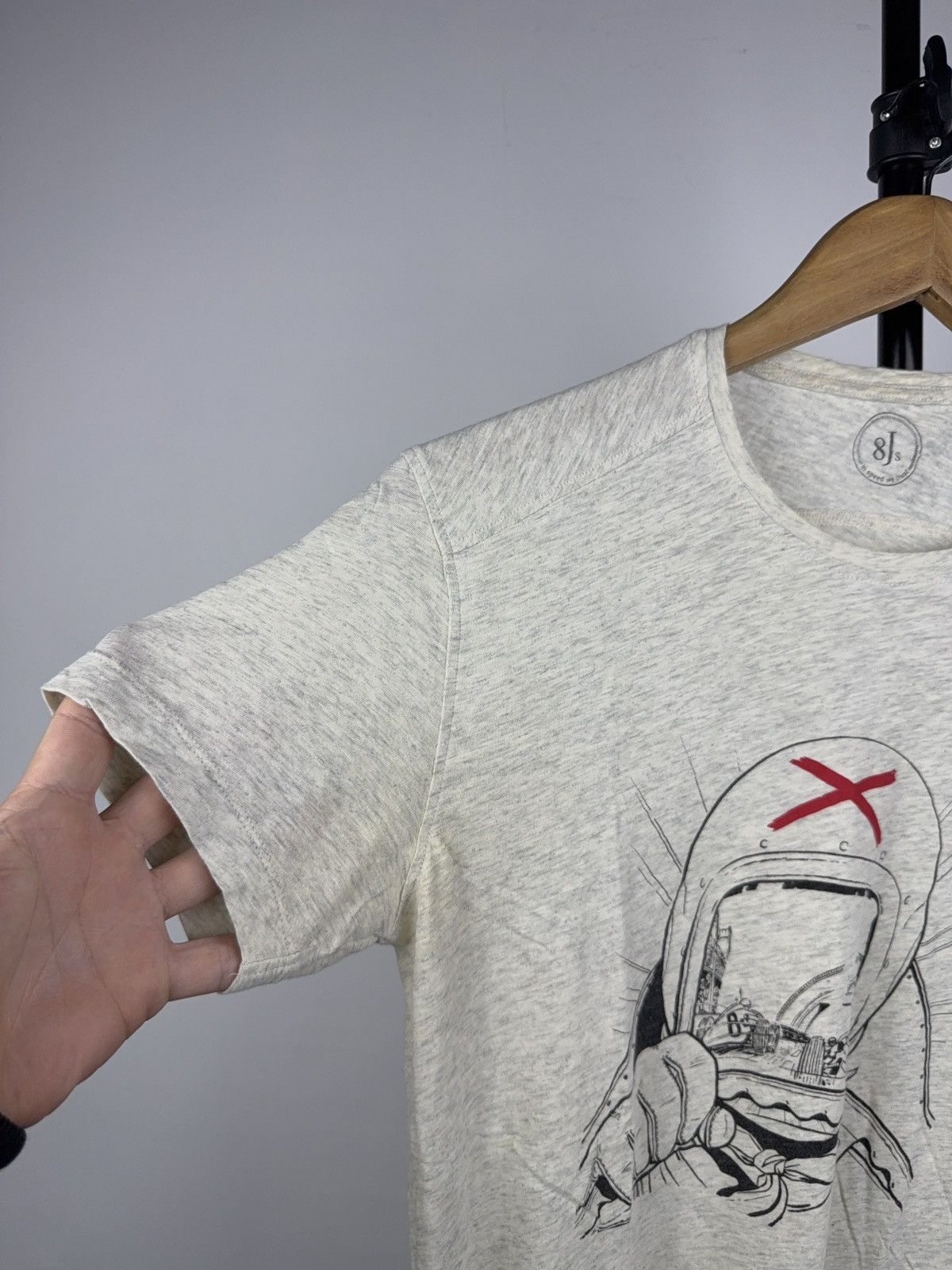 Vintage 8Js x Michel Vaillant Racing Driver Graphic Tee S Size US S / EU 44-46 / 1 - 6 Thumbnail
