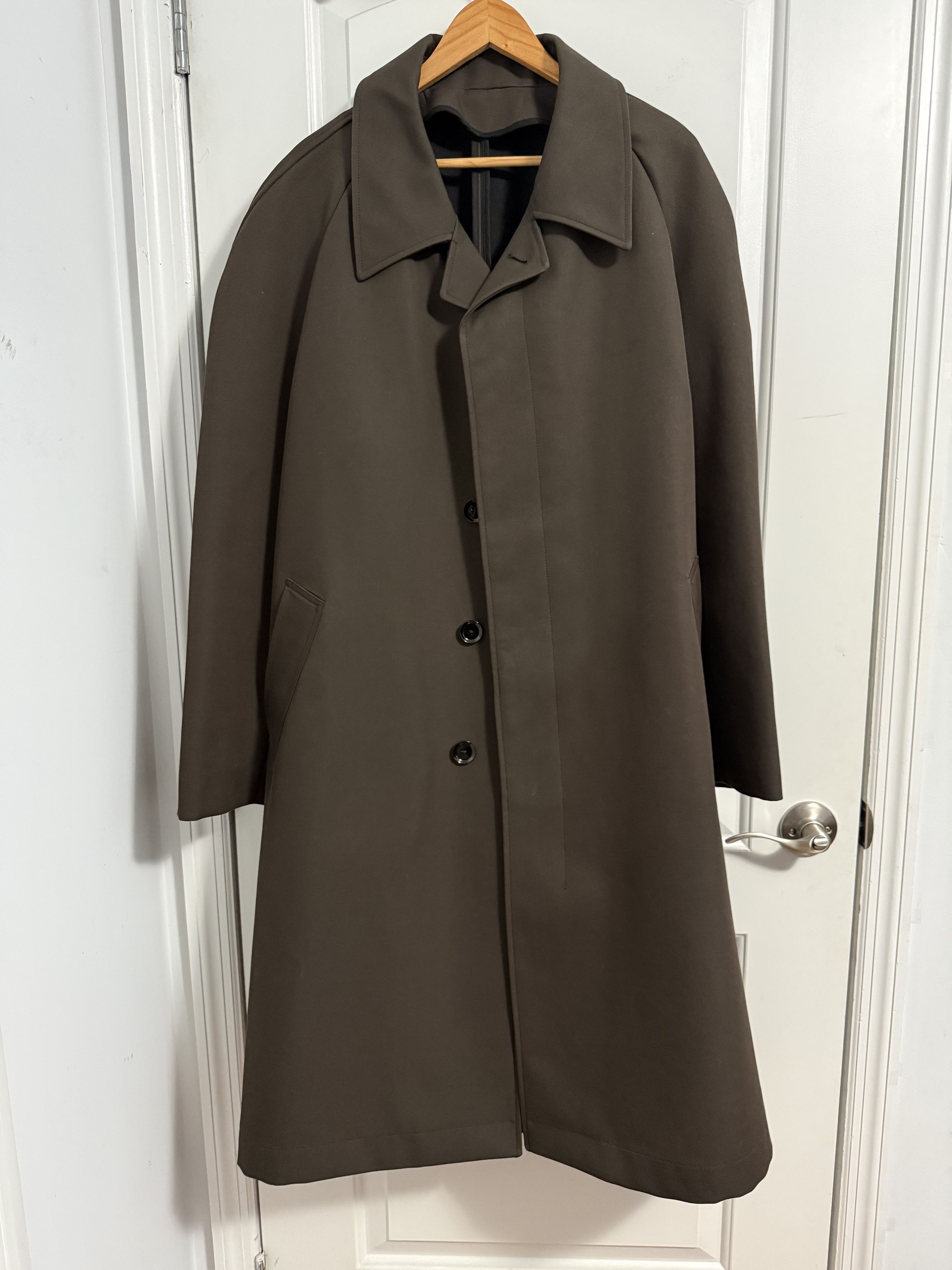 Lemaire FW24 Lemaire Car Coat - Espresso Size US M / EU 48-50 / 2 - 4 Thumbnail