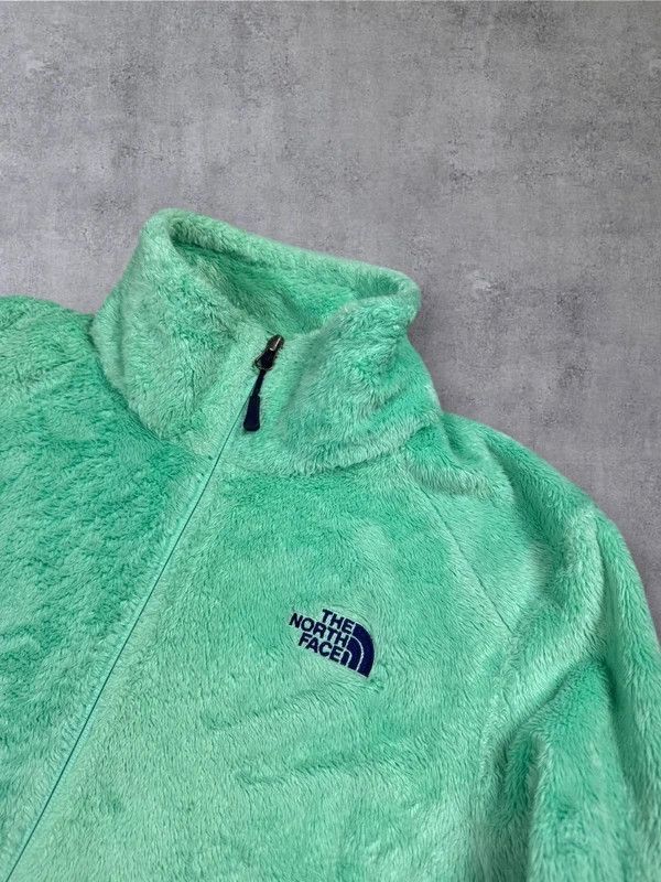 The North Face The North Face fleece jacket zip green logo M tnf Size M / US 6-8 / IT 42-44 - 3 Thumbnail