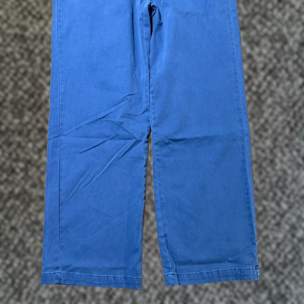 Alex Mill VINTAGE? No. Alex Mill Women's Pants Chino Wide leg High Rise Cotton 6 Blue Slim Straight 29 Inseam Casual Everyday Womens Size 28" / US 6 / IT 42 - 1 Thumbnail