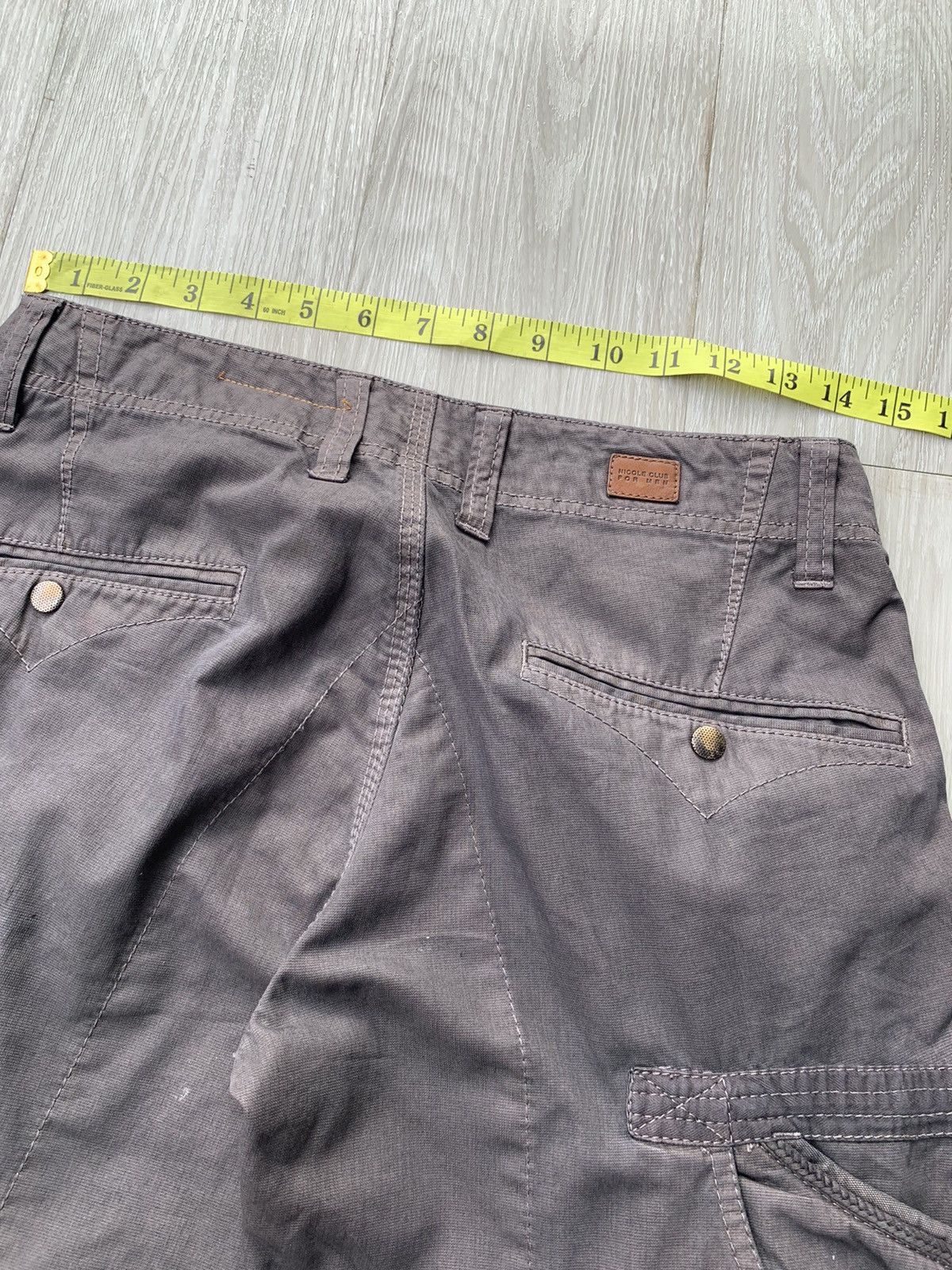 5351 POUR LES HOMMES NICOLE CLUB FOR MEN lace upcargo pants Size US 27 - 4 Thumbnail