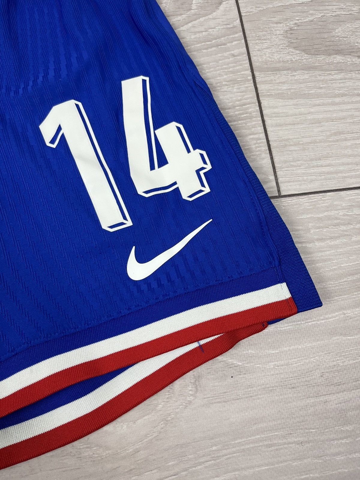 Nike Nike France 2025 #14 Rabiot Soccer Player Issue Match Shorts Size US 32 / EU 48 - 6 Thumbnail