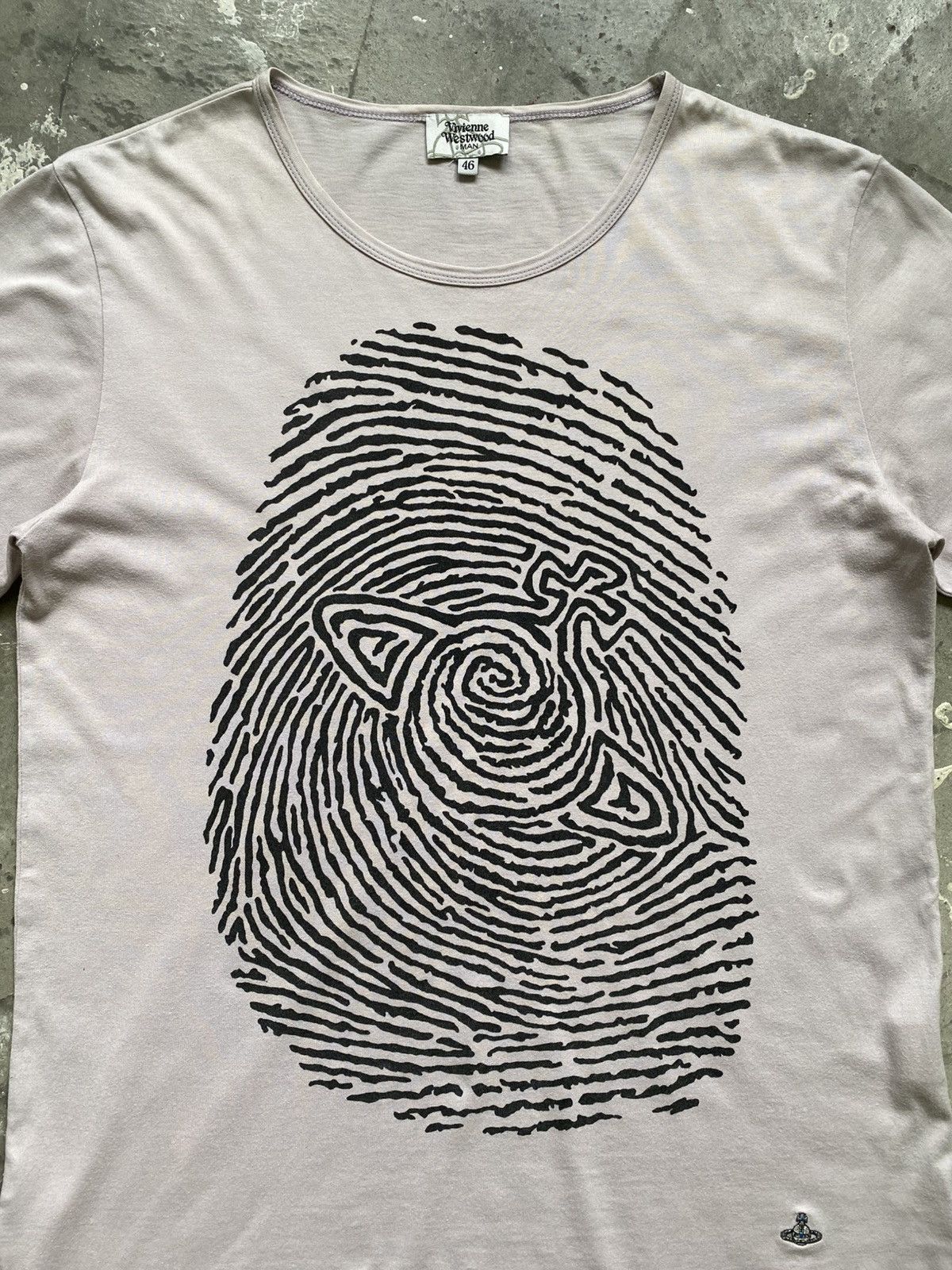 Vivienne Westwood Vintage Vivienne Westwood Thumb Print Design Shirt Size US M / EU 48-50 / 2 - 2 Thumbnail