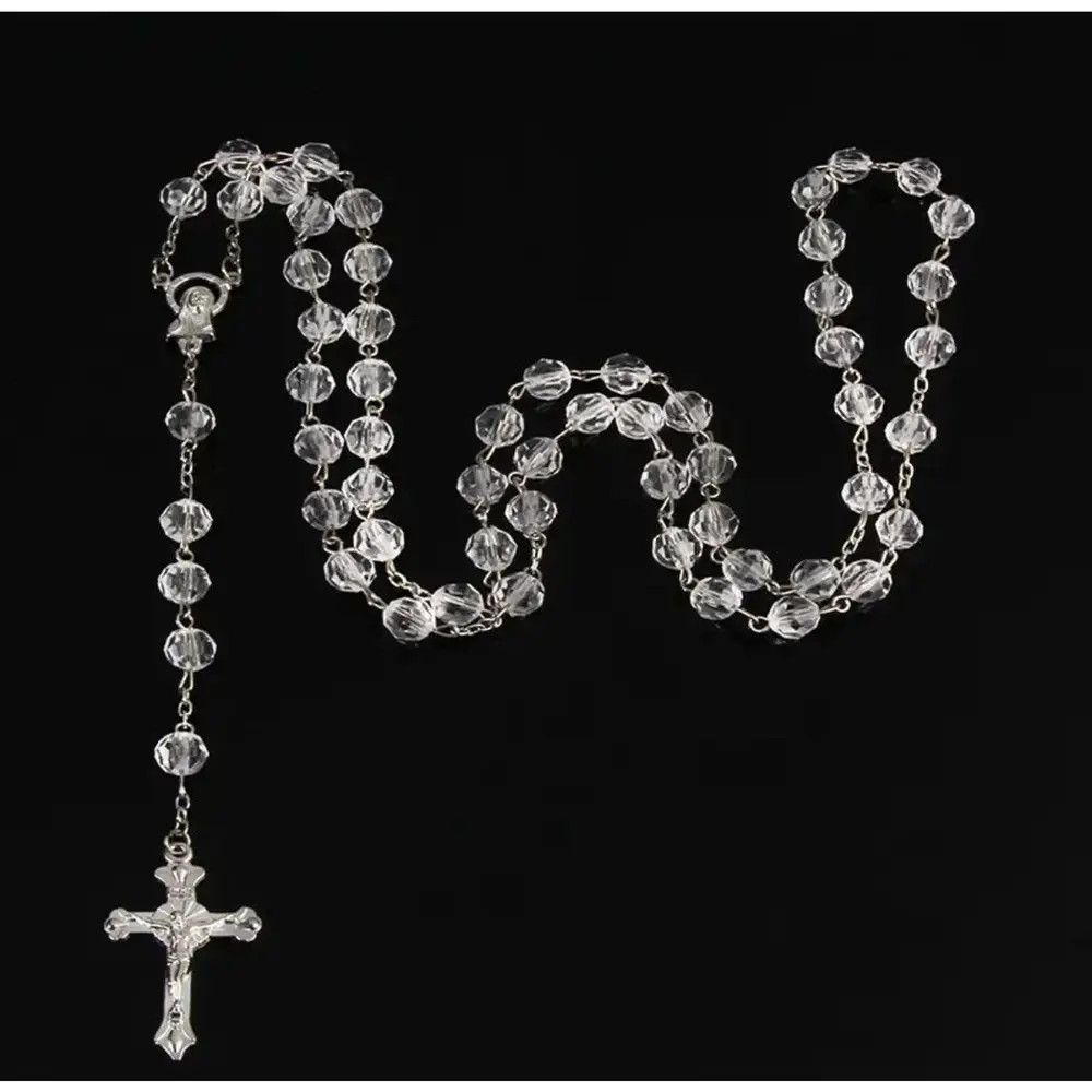 Jewelry Saint Benedict Rosary Necklace Chain Catholic Church Jesus Size ONE SIZE - 1 Thumbnail